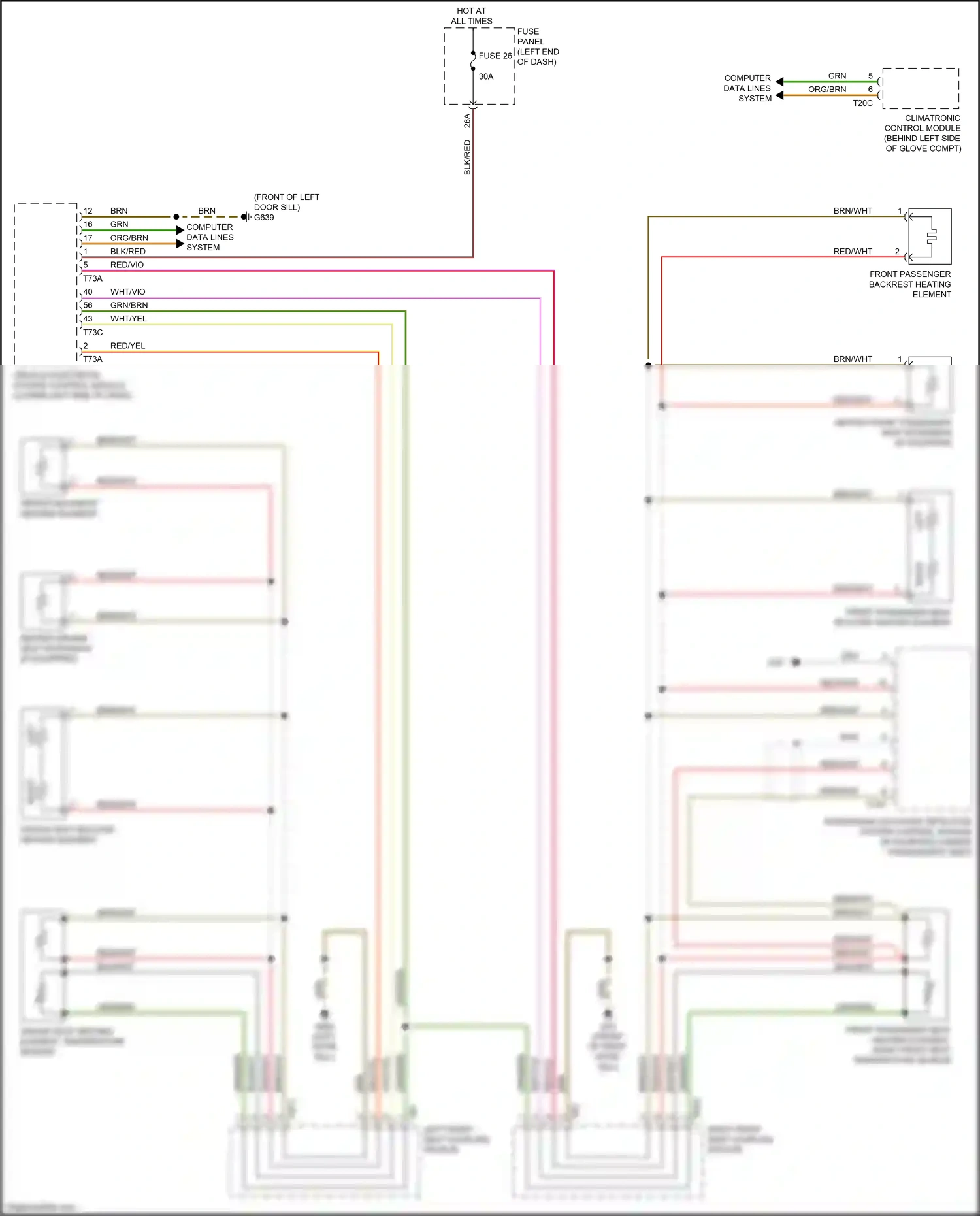 Wiring diagram org/brn for Audi TT 8S facelift (2018-2024) (23 of 89)