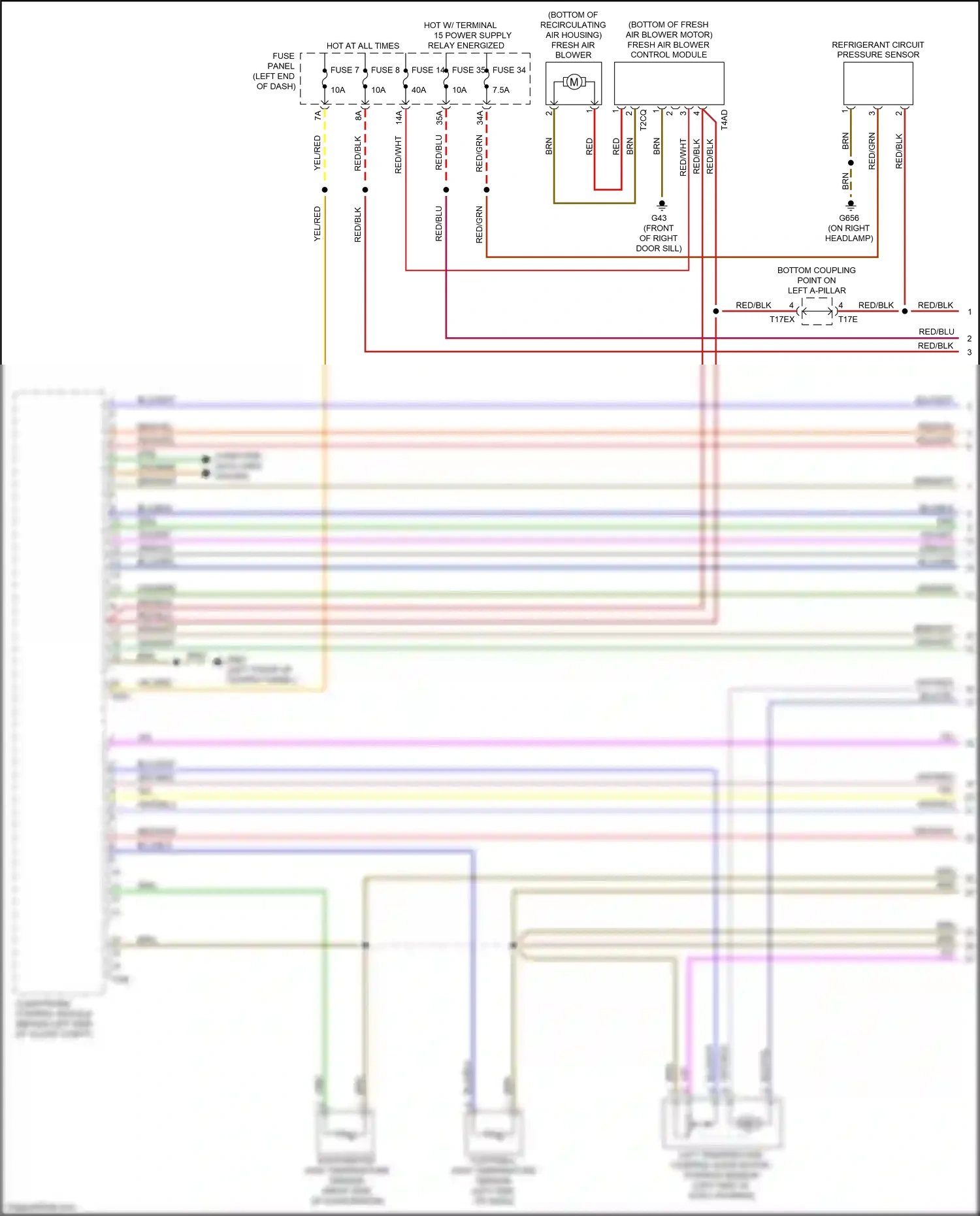 Wiring diagram vio for Audi TT 8S facelift (2018-2024) (2 of 50)