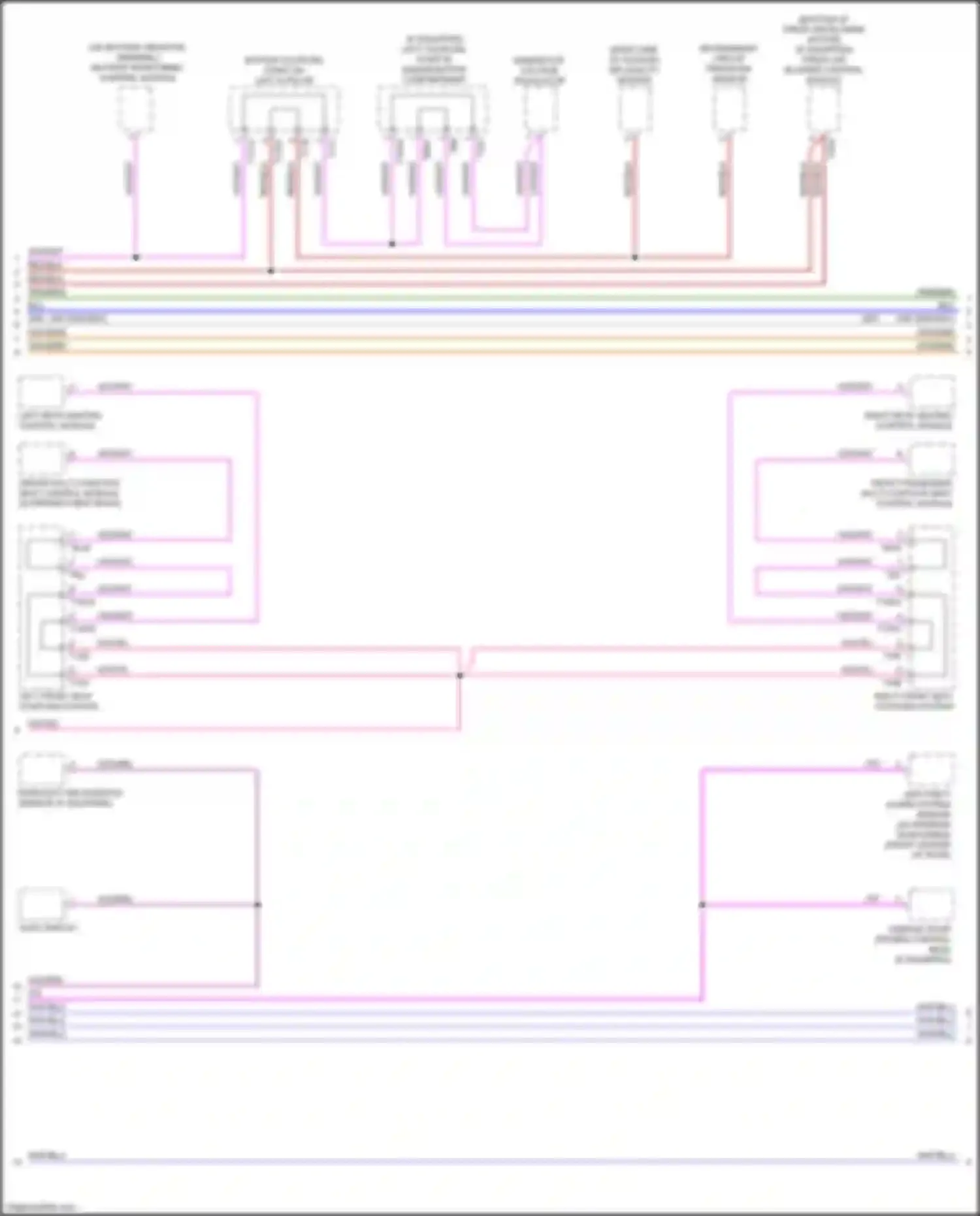 TTS Audi 8S facelift (2018-2024): Computer data lines circuit (3 of 4)