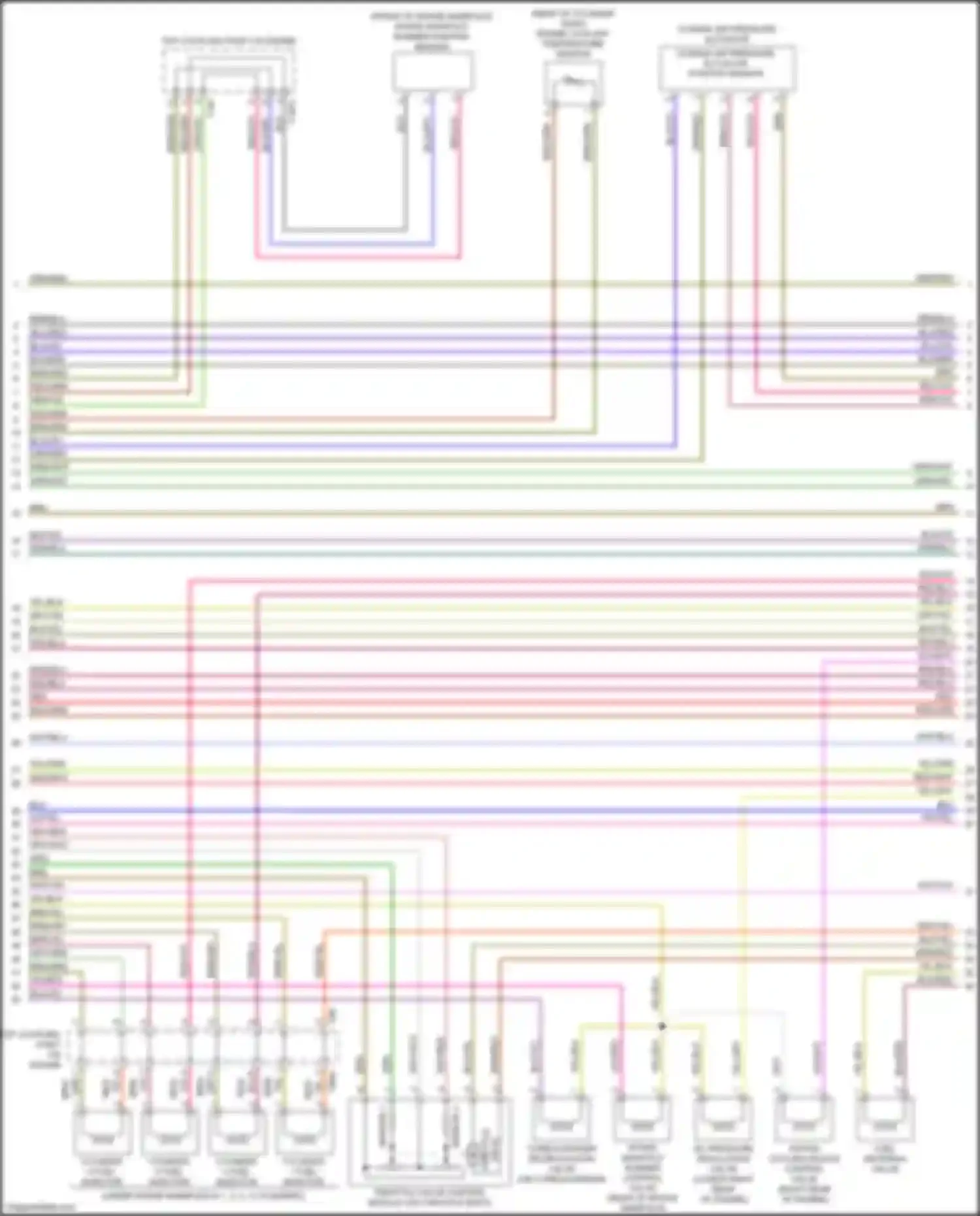 TTS Audi 8S facelift (2018-2024): Wiring diagram engine performance 2.0l turbo, dhha (5 of 8)