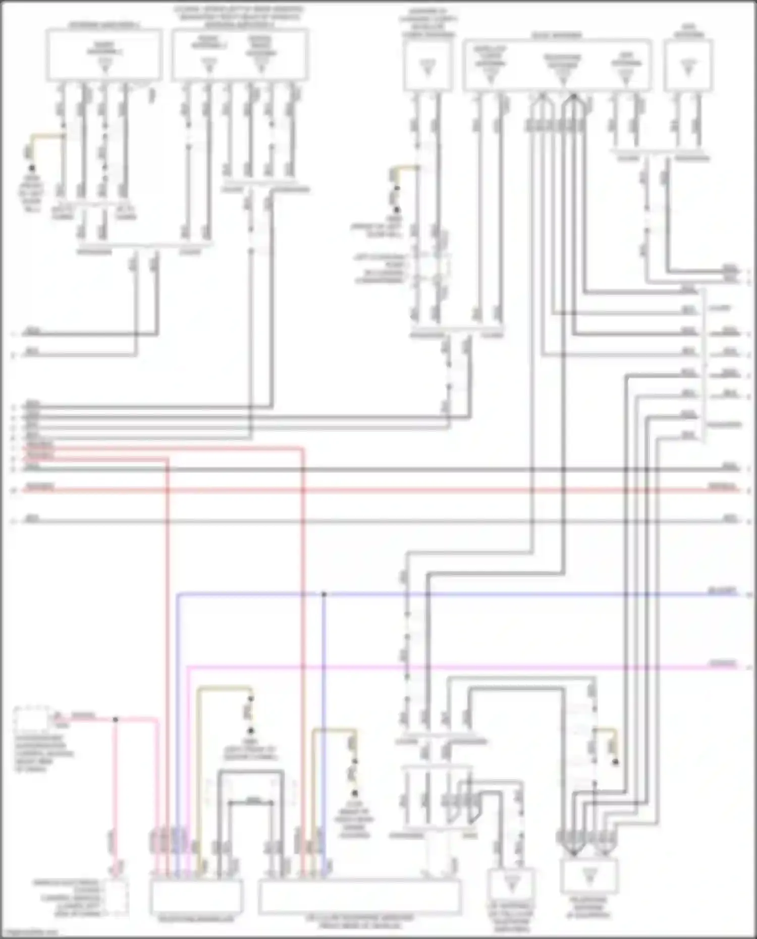 Wiring diagram brn for Audi TTS 8S facelift (2018-2024) (52 of 132)