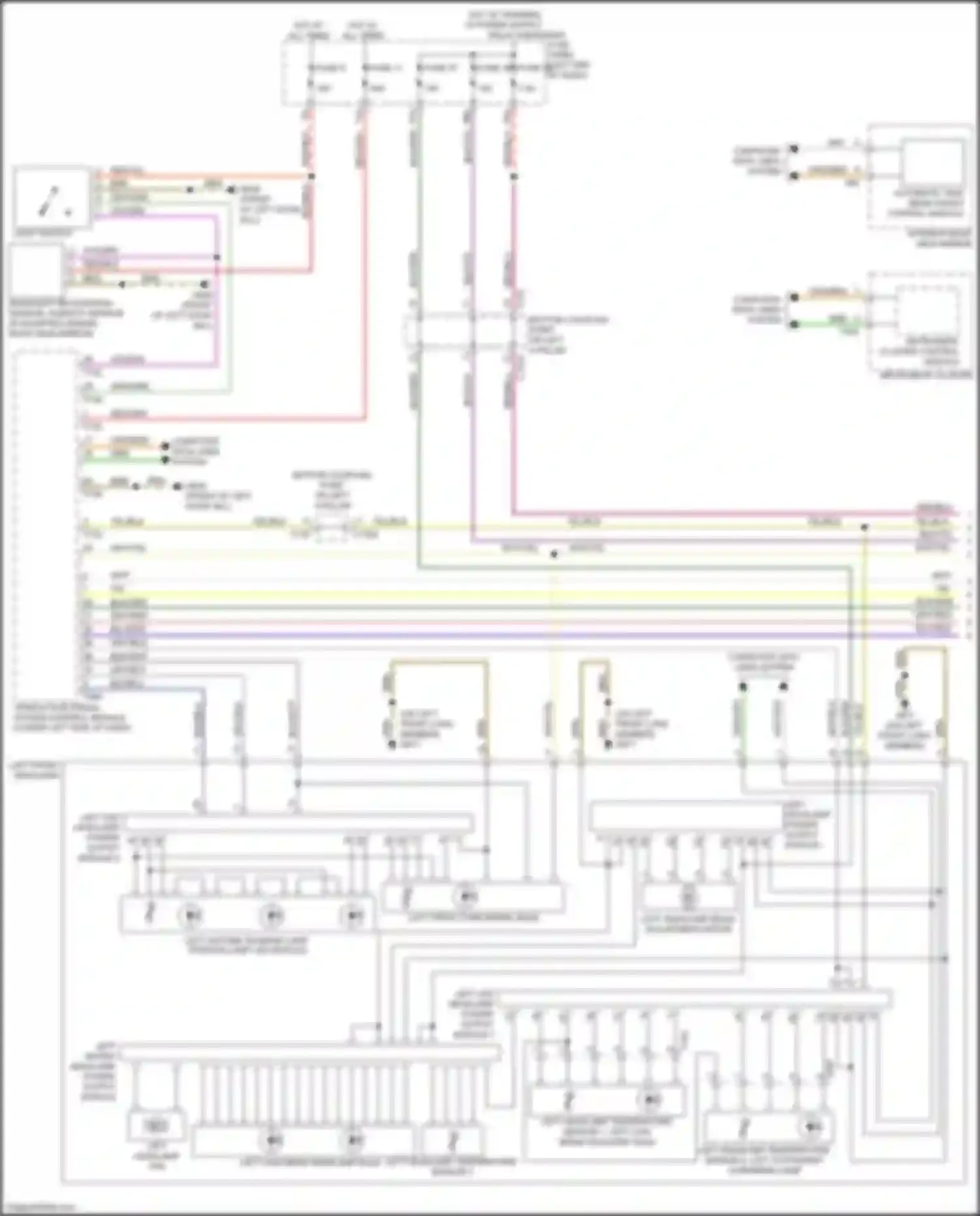 Wiring diagram fuse 8 for Audi TTS 8S facelift (2018-2024) (6 of 15)