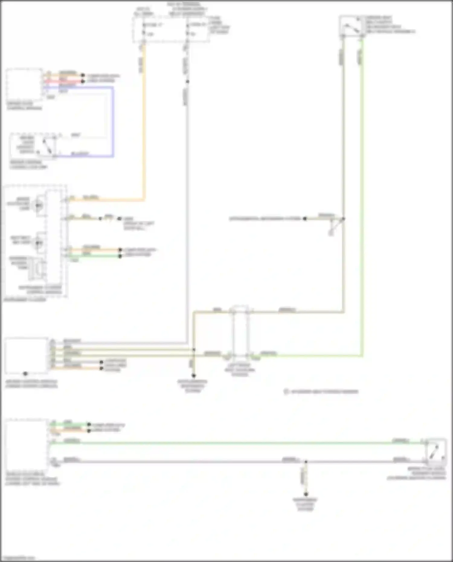 Wiring diagram hot at all times for Audi TTS 8S facelift (2018-2024) (42 of 72)