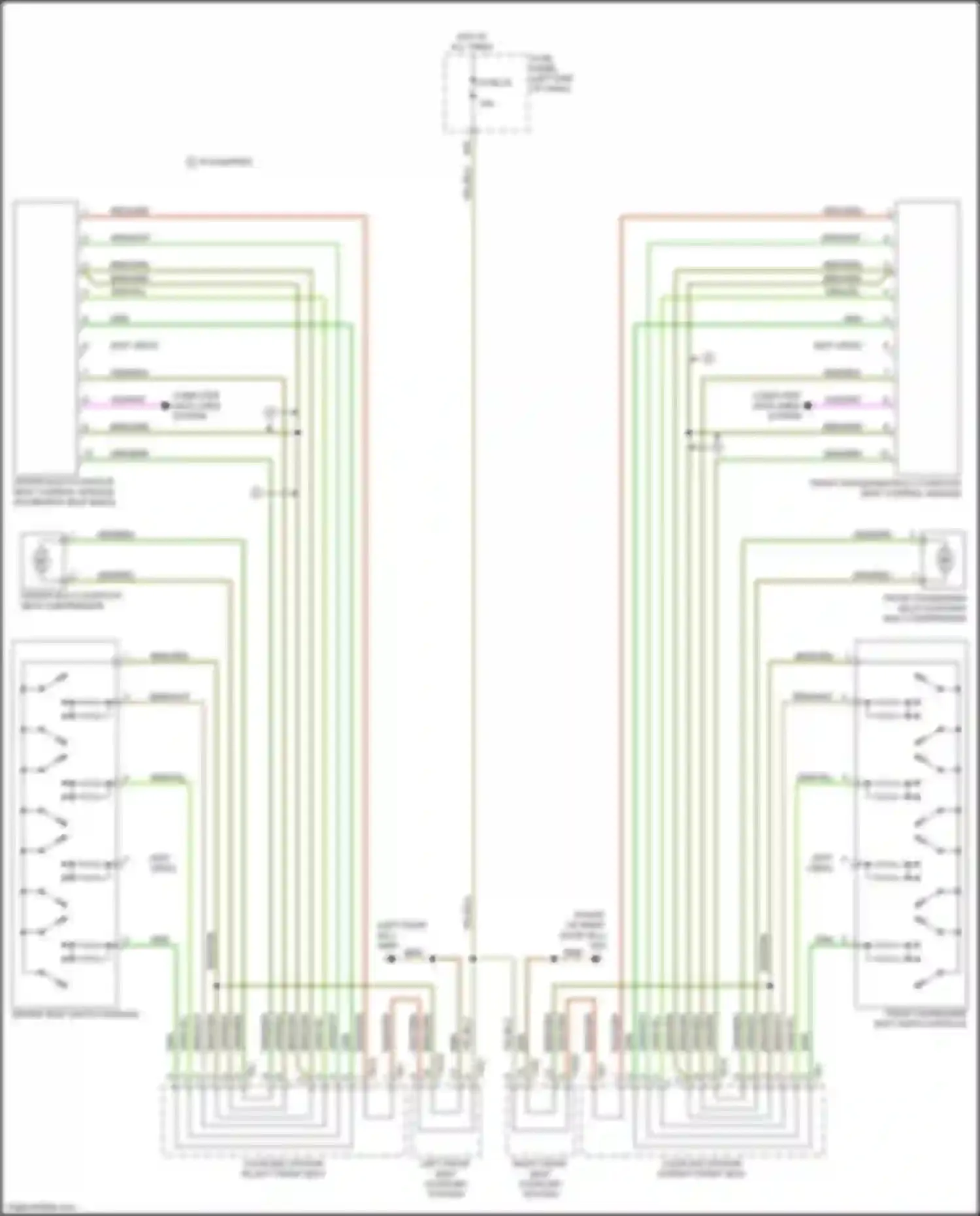 Wiring diagram hot at all times for Audi TTS 8S facelift (2018-2024) (16 of 72)