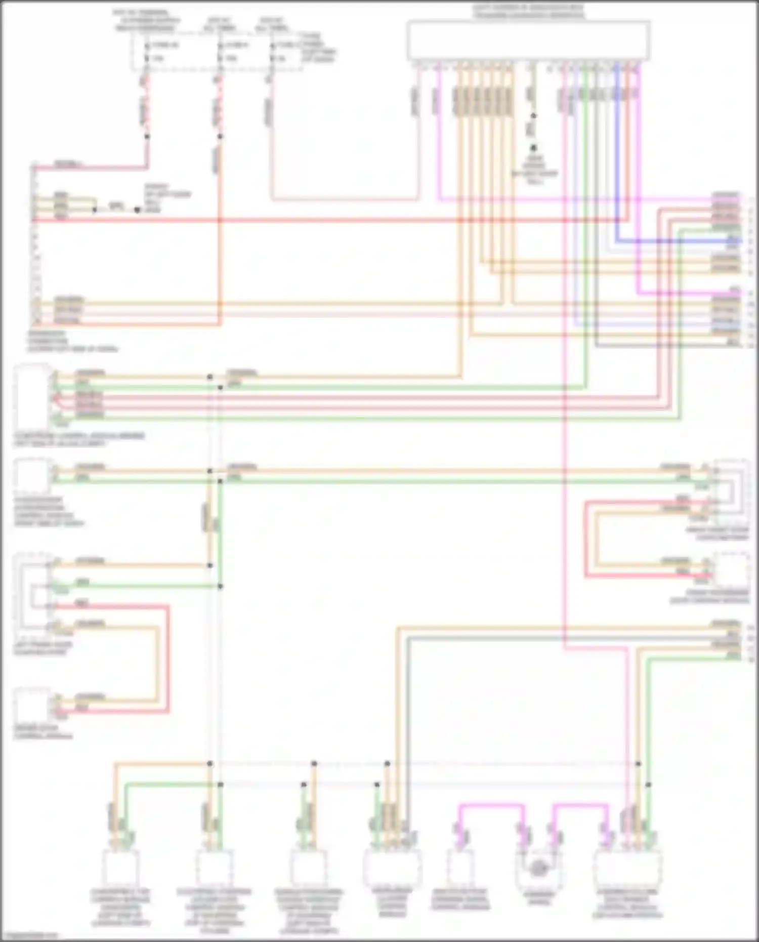 TTS Audi 8S (2014-2018): Computer data lines circuit (1 of 4)