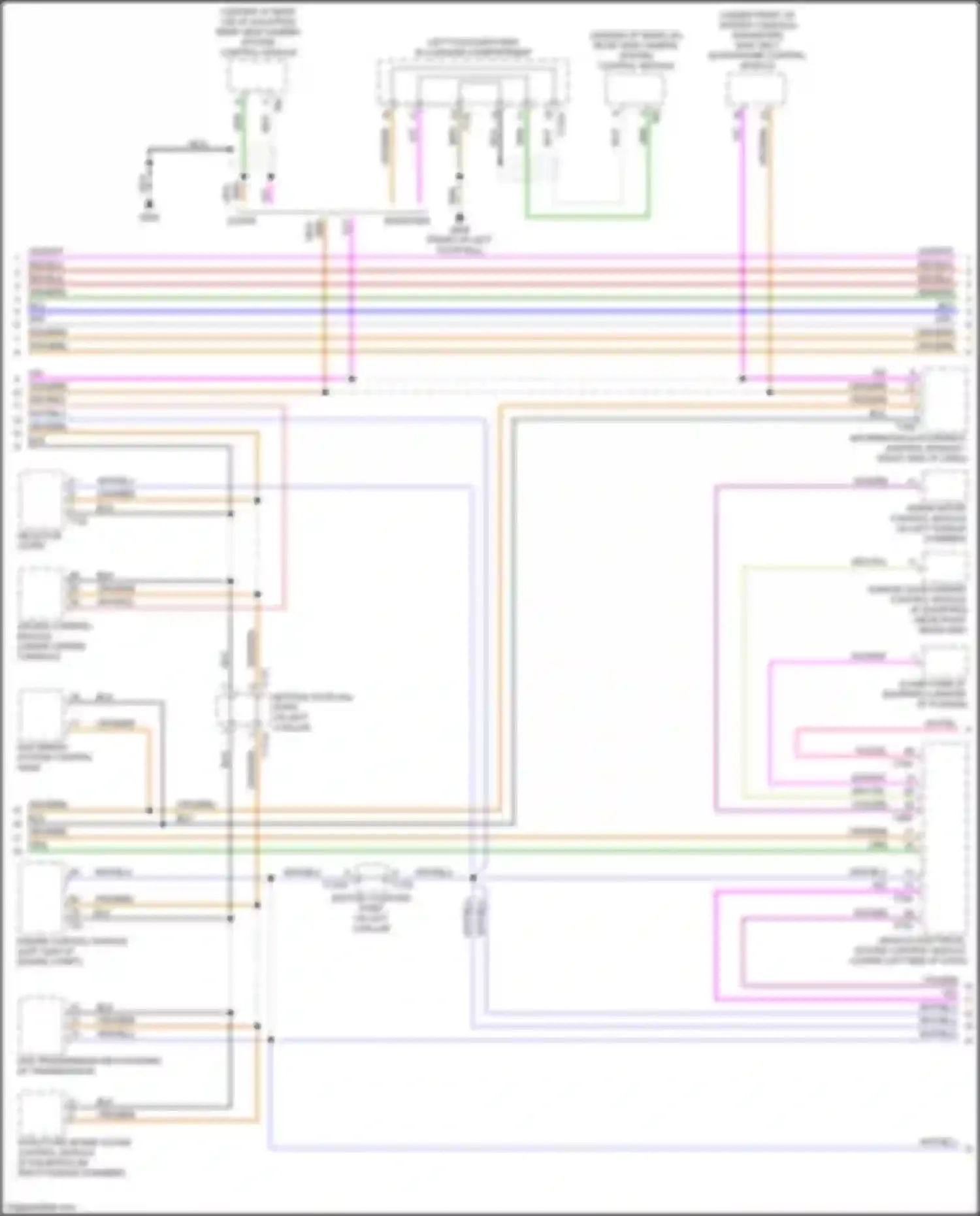 TTS Audi 8S (2014-2018): Computer data lines circuit (2 of 4)