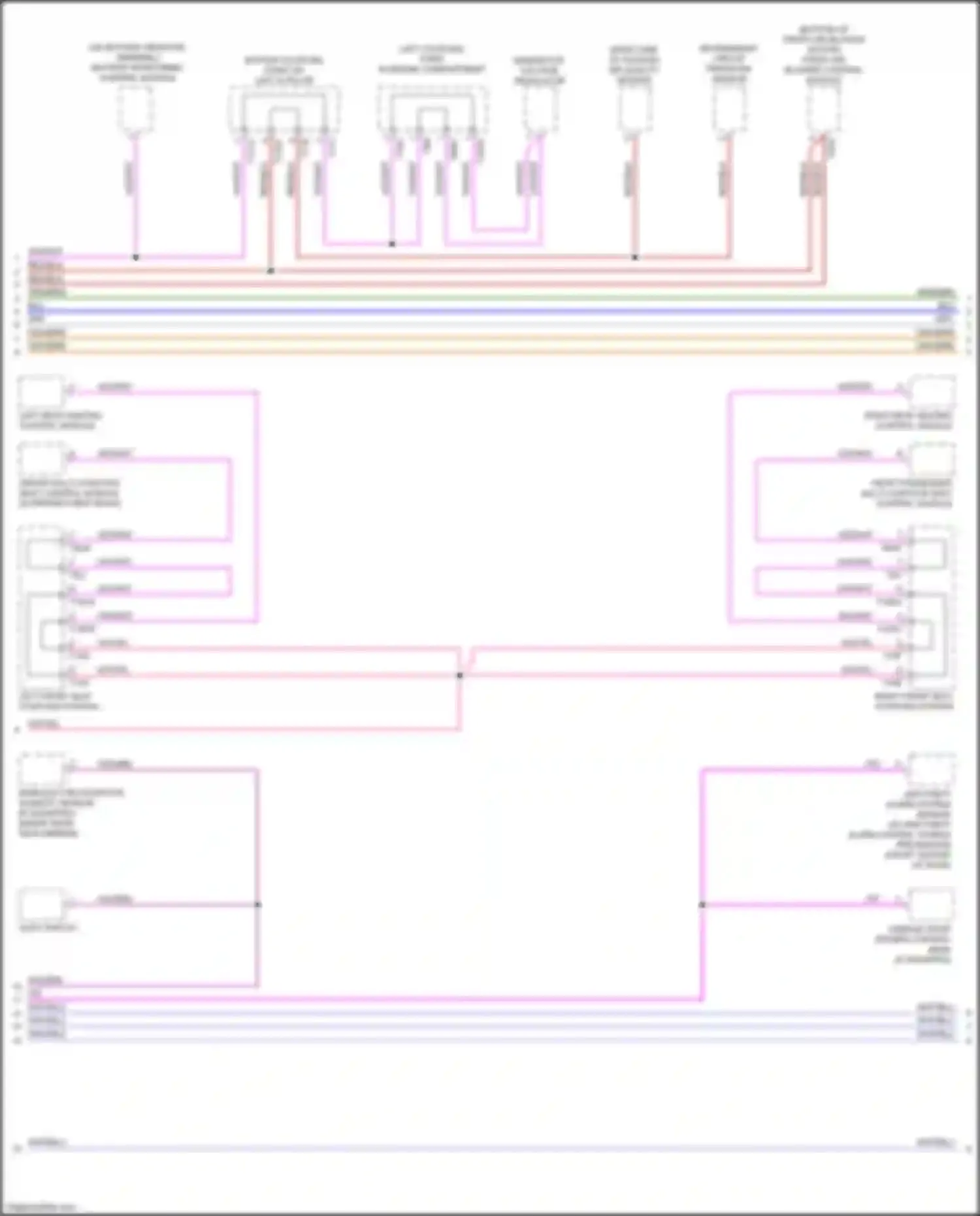 TTS Audi 8S (2014-2018): Computer data lines circuit (3 of 4)