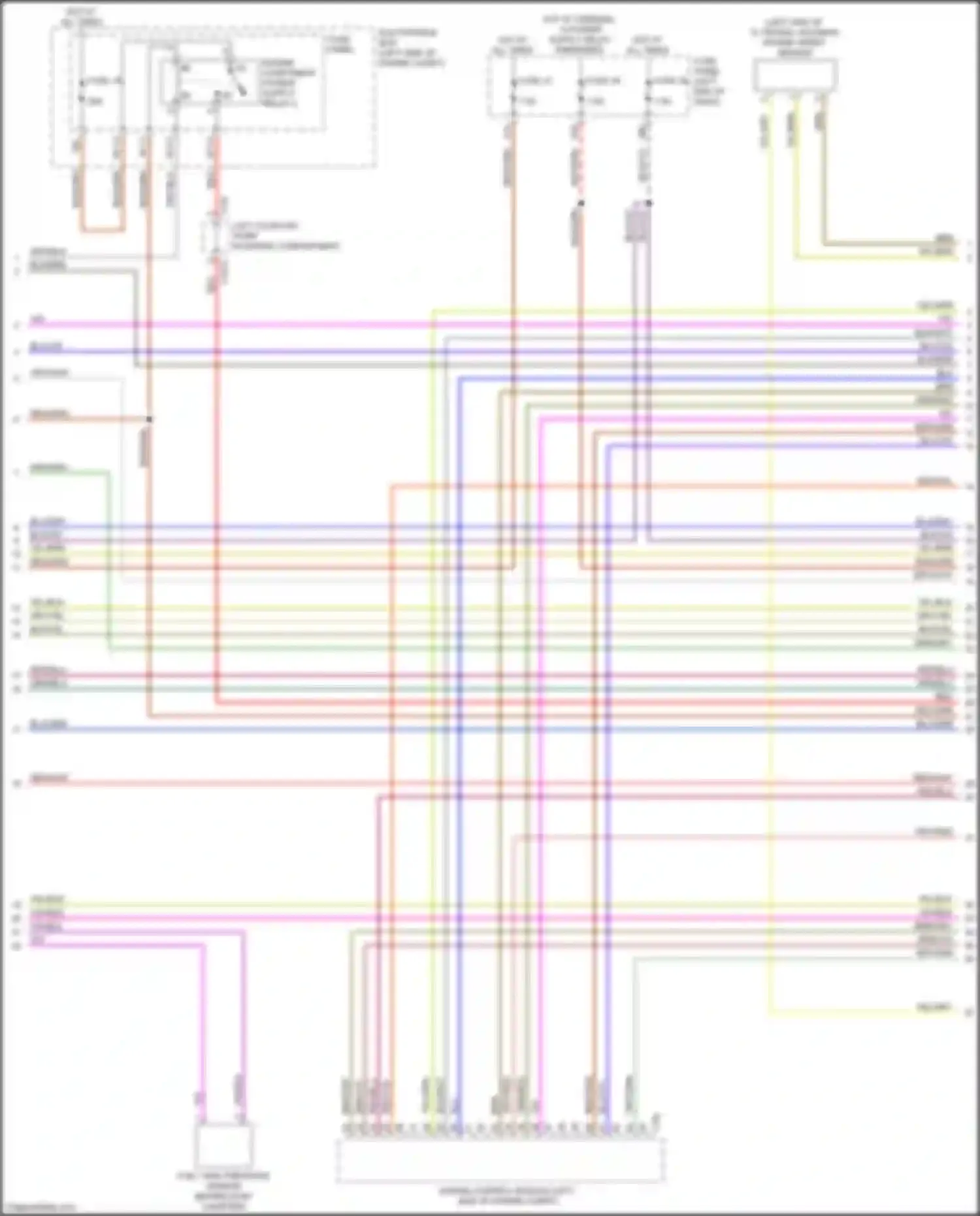 TTS Audi 8S (2014-2018): Wiring diagram engine performance 2.0l turbo, cntc (3 of 8)