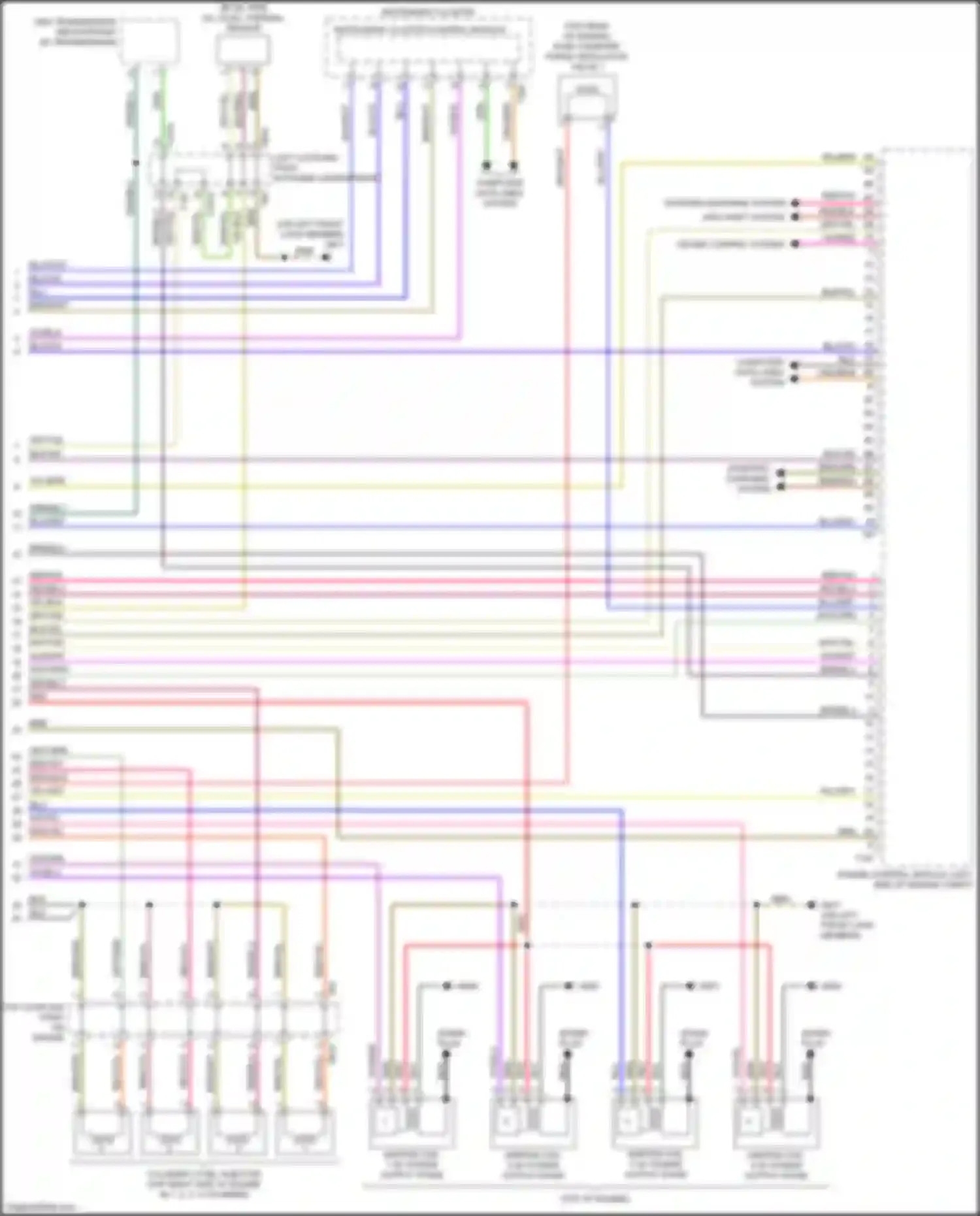 TTS Audi 8S (2014-2018): Wiring diagram engine performance 2.0l turbo, cyfb (8 of 8)