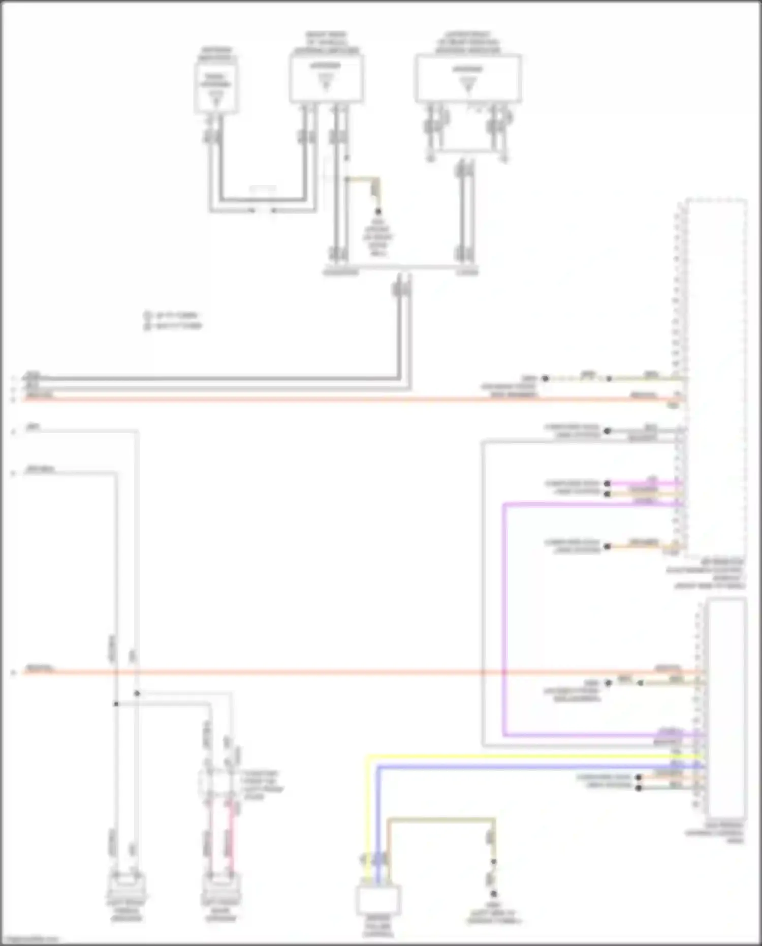TTS Audi 8S (2014-2018): Radio circuit, w/o navigation (2 of 2)
