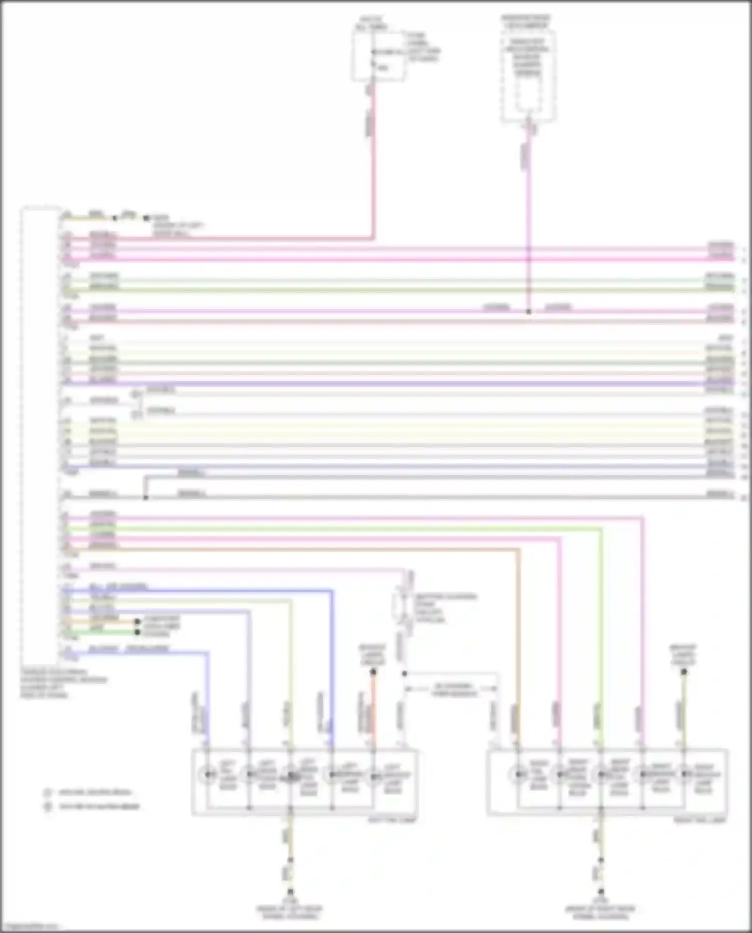 Wiring diagram blk/blu for Audi TTS 8S (2014-2018) (11 of 15)