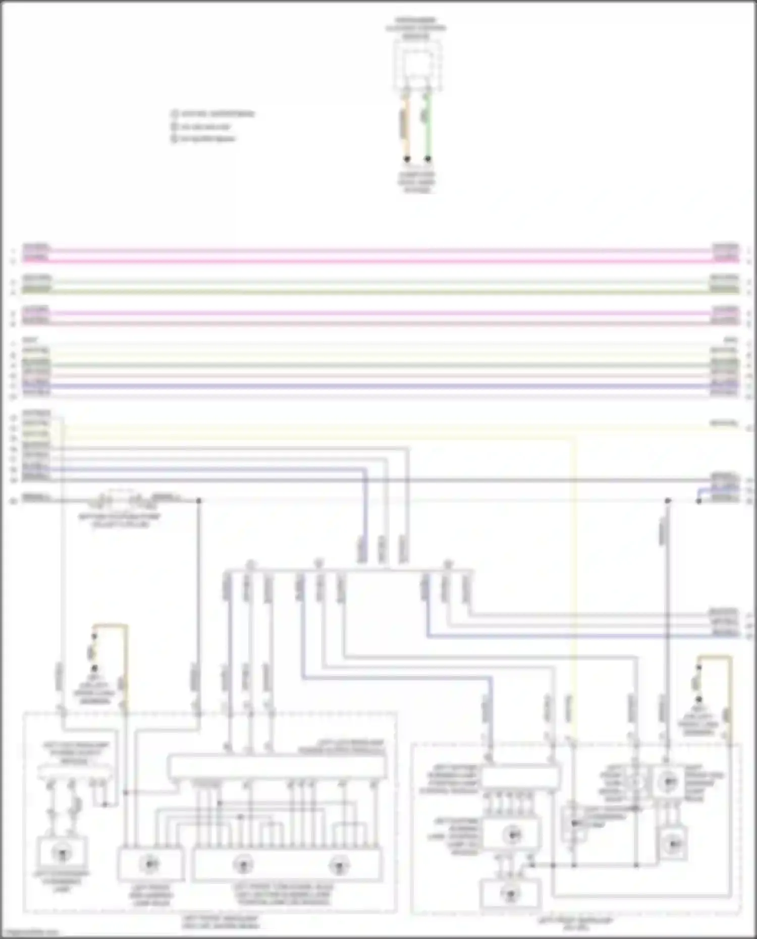 Wiring diagram blk/wht for Audi TTS 8S (2014-2018) (23 of 28)