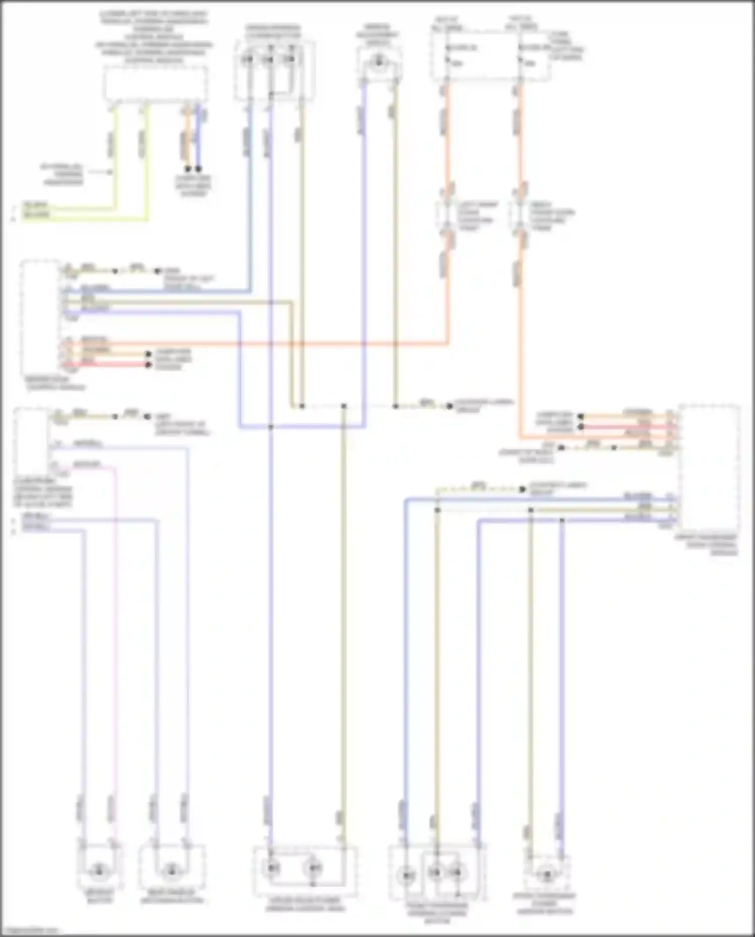 Wiring diagram blu/blk for Audi TTS 8S (2014-2018) (5 of 9)
