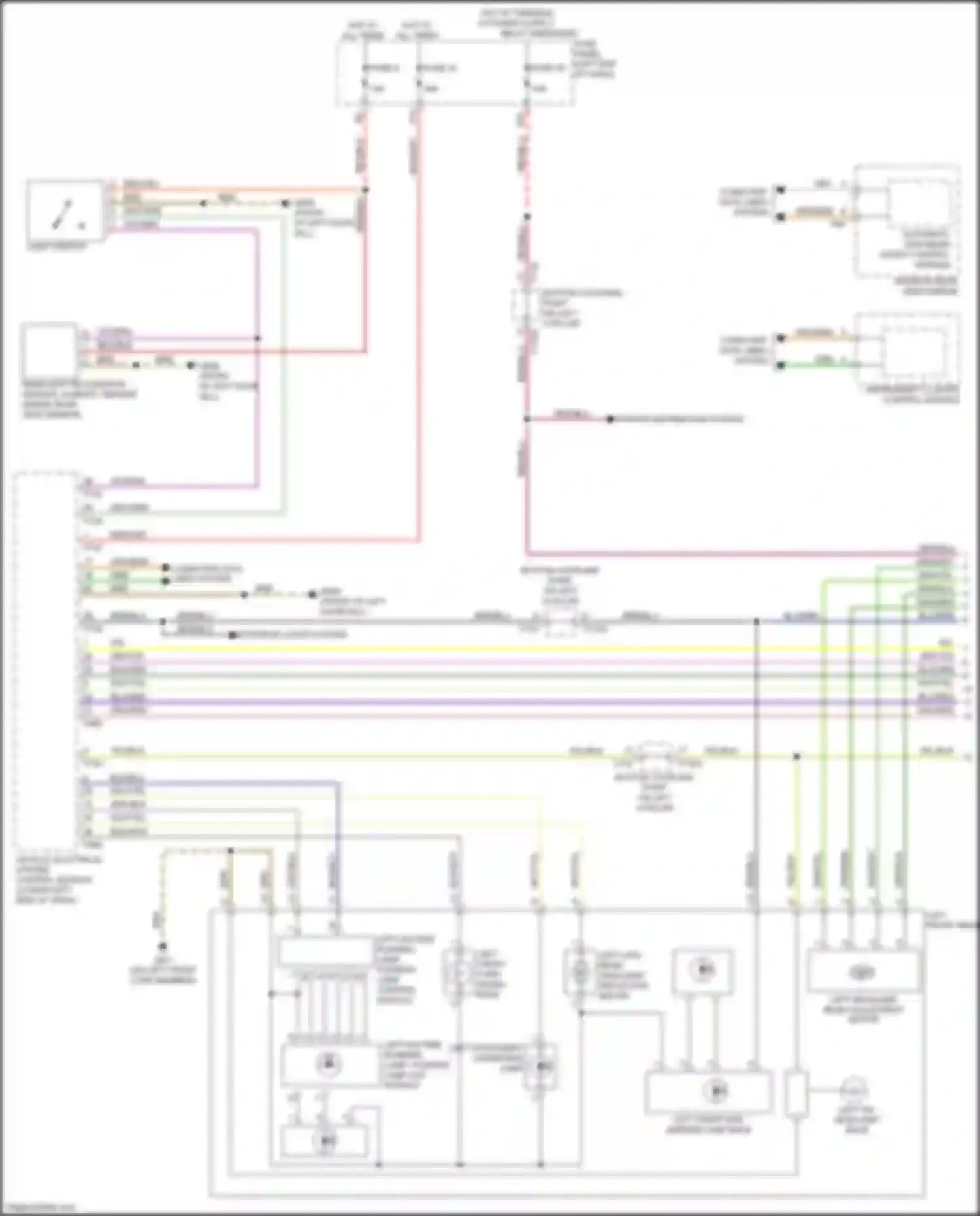 Wiring diagram fuse 35 for Audi TTS 8S (2014-2018)