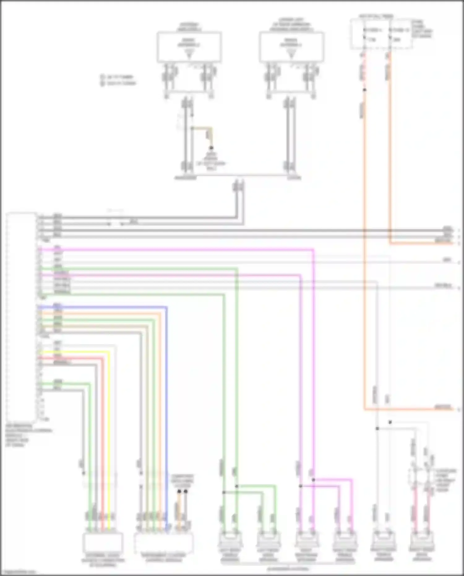 Wiring diagram brn for Audi TTS 8S (2014-2018) (7 of 119)