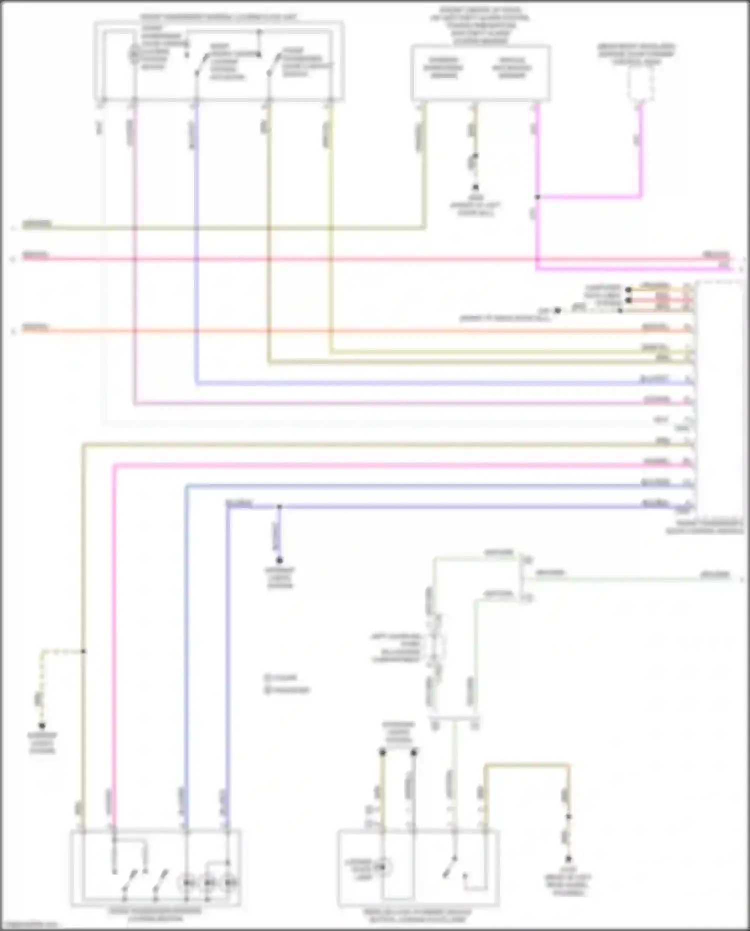 Wiring diagram vio/red for Audi TTS 8S (2014-2018)