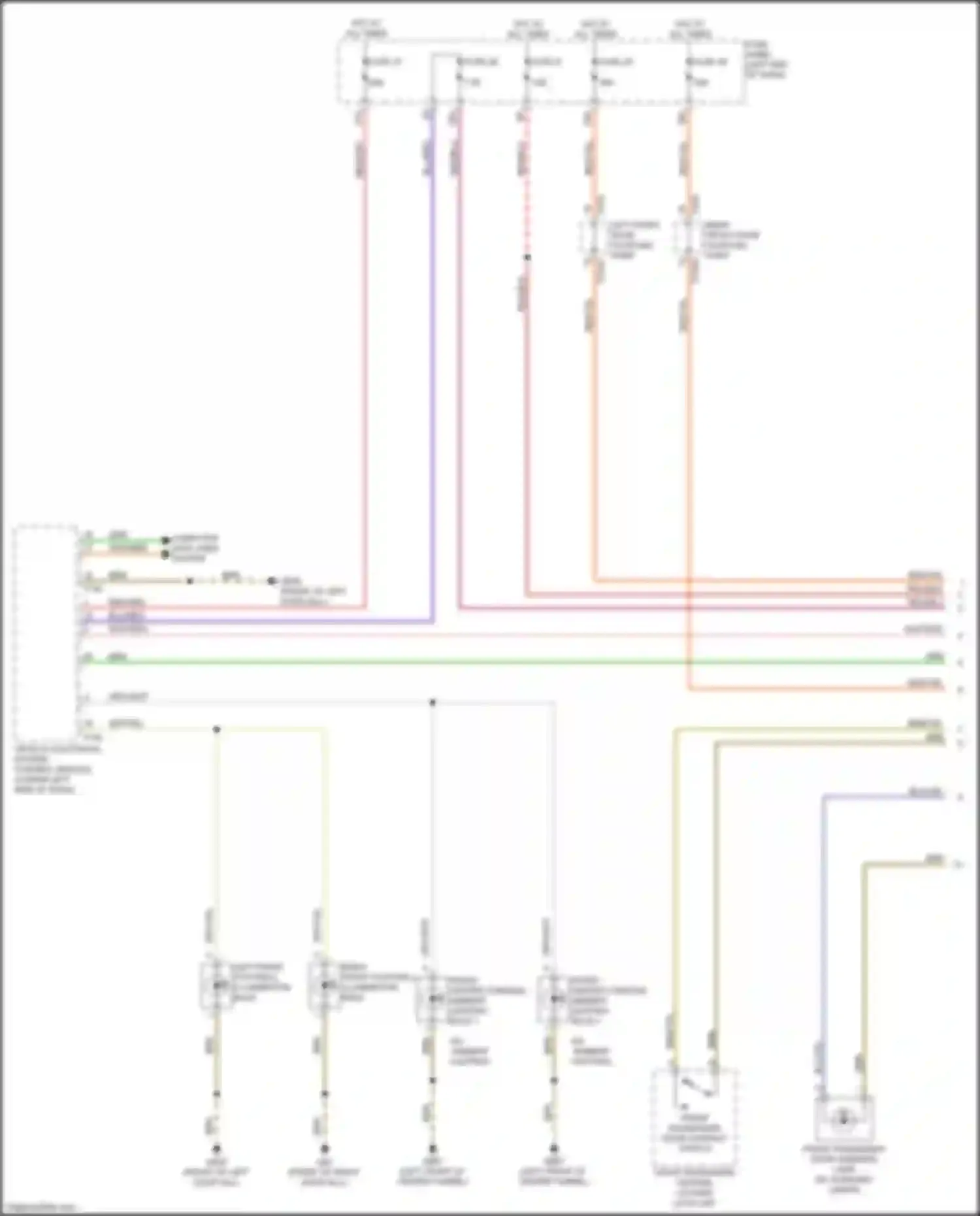 Wiring diagram fuse 31 for Audi TTS 8S (2014-2018) (2 of 9)