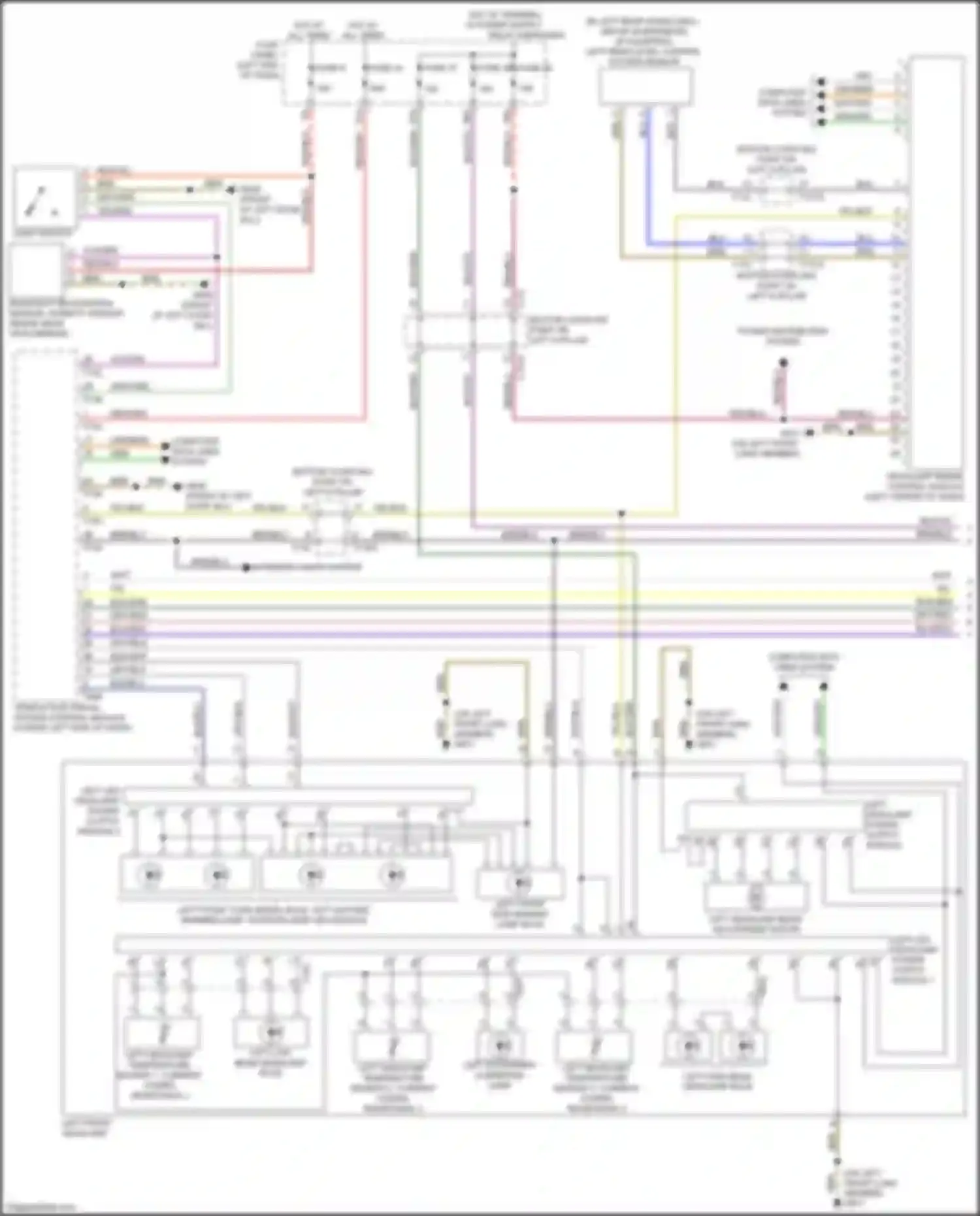 Wiring diagram fuse 36 for Audi TTS 8S (2014-2018) (1 of 3)