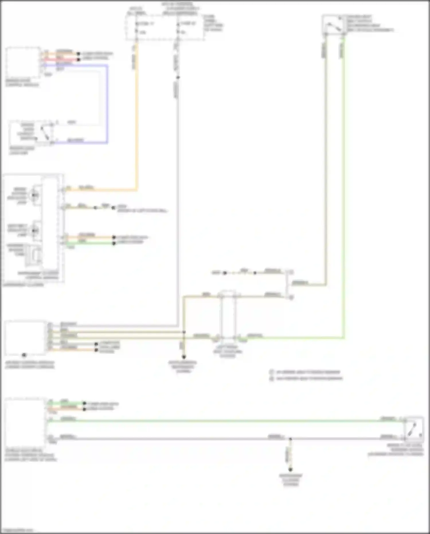 Wiring diagram grn/blk for Audi TTS 8S (2014-2018) (2 of 18)