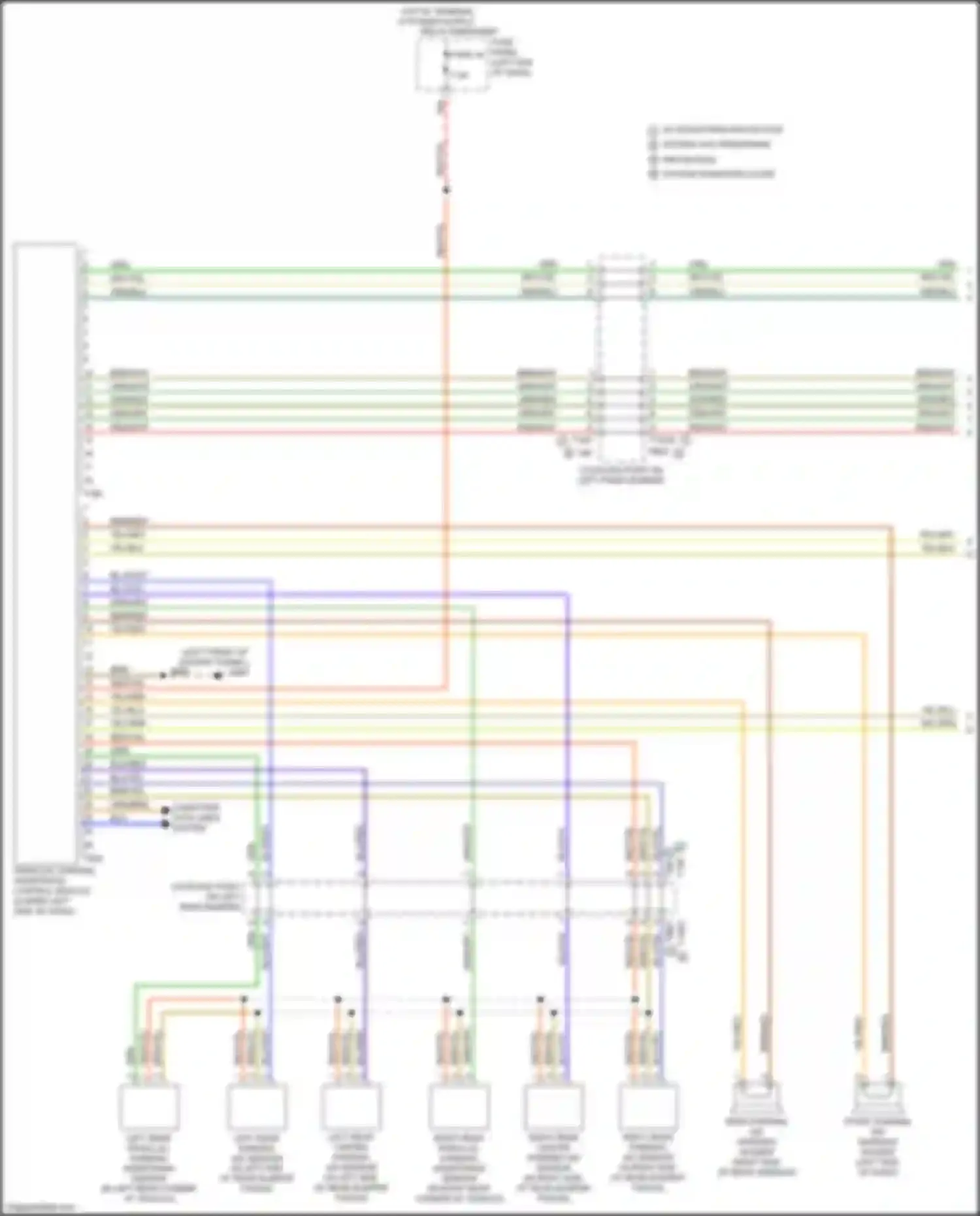 Wiring diagram grn/blu for Audi TTS 8S (2014-2018) (5 of 30)