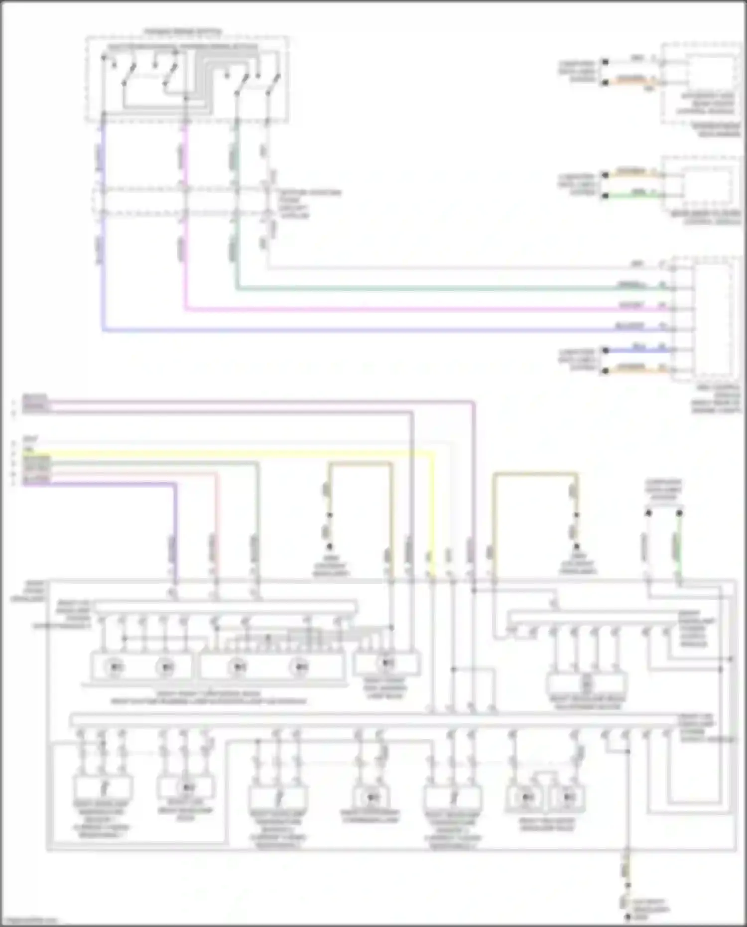 Wiring diagram gry for Audi TTS 8S (2014-2018) (27 of 46)