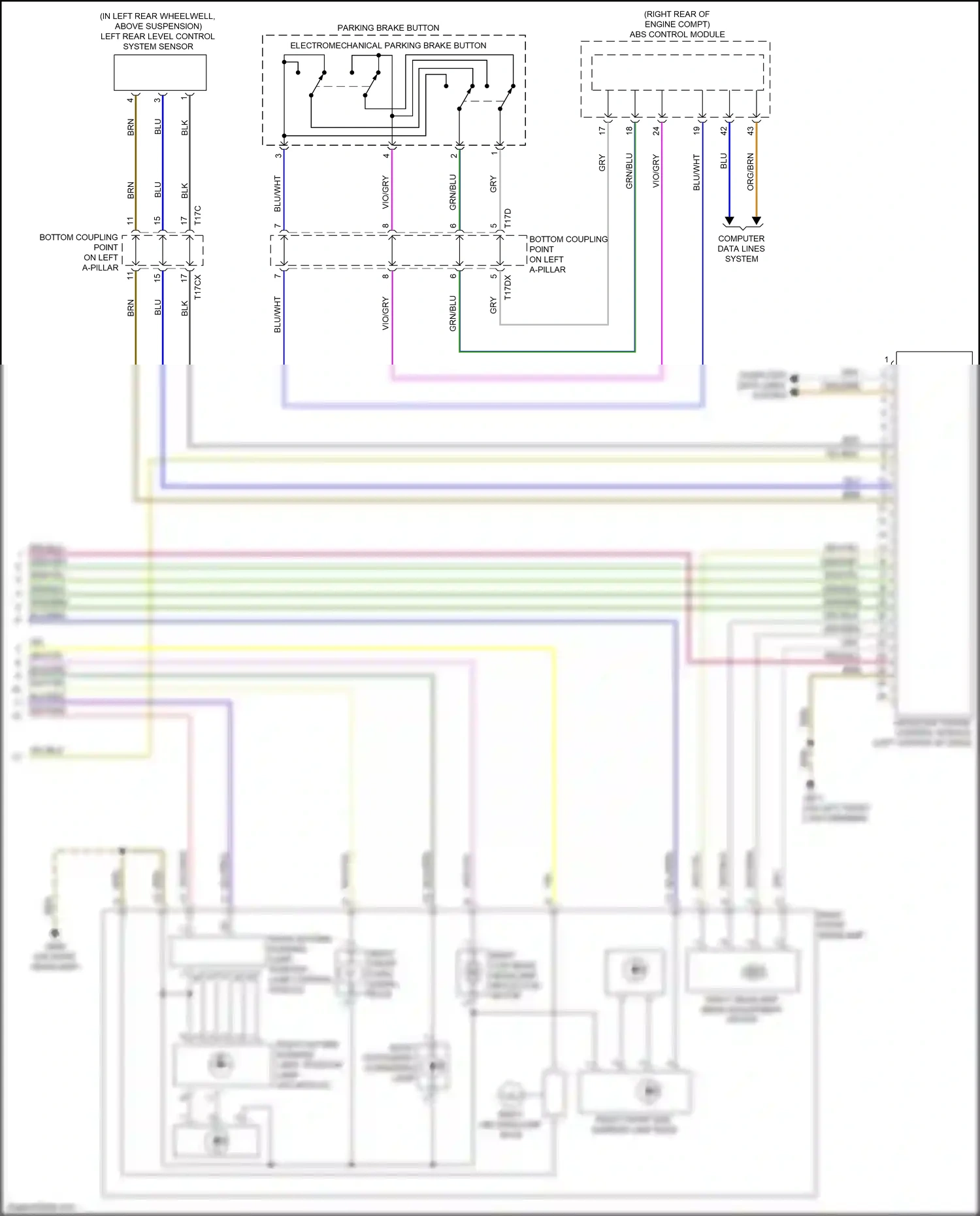 Wiring diagram gry/red for Audi TTS 8S (2014-2018) (19 of 32)
