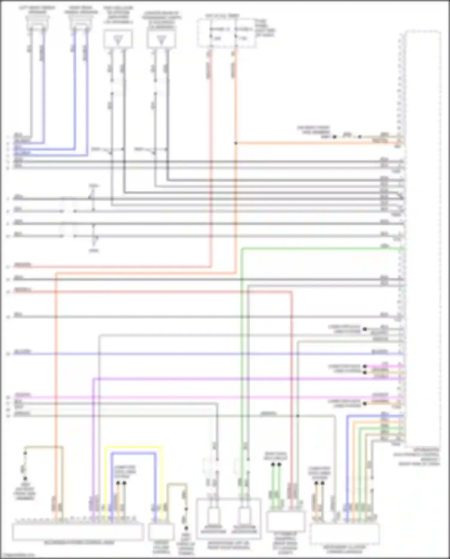 Wiring diagram org/ for Audi TTS 8S (2014-2018)