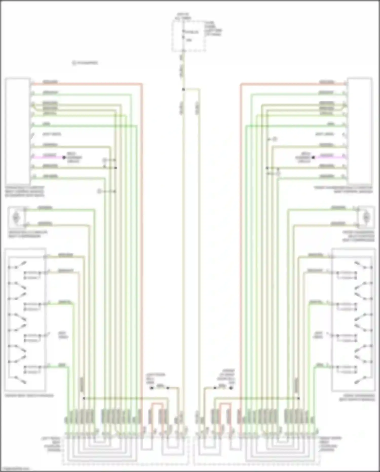 Wiring diagram fuse 20 for Audi TTS 8S (2014-2018)