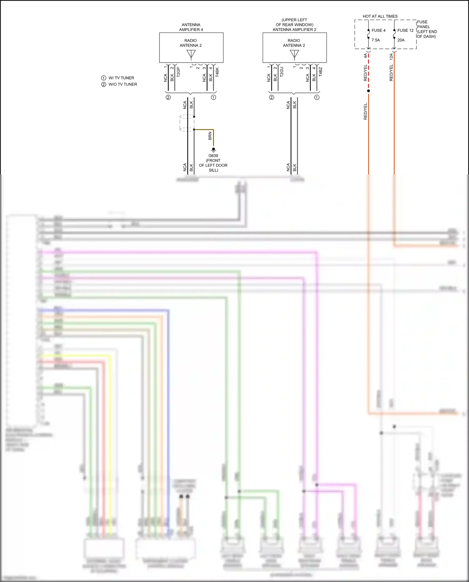 Wiring diagram org/ for Audi TTS 8S (2014-2018) (9 of 9)