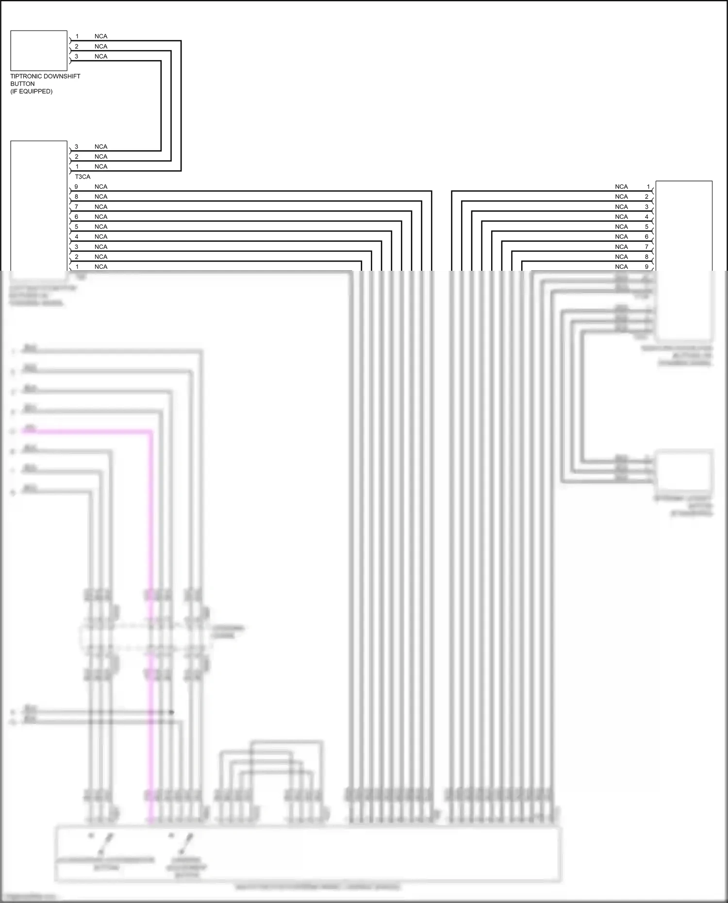 Wiring diagram steering wheel) for Audi TTS 8S (2014-2018) (5 of 5)