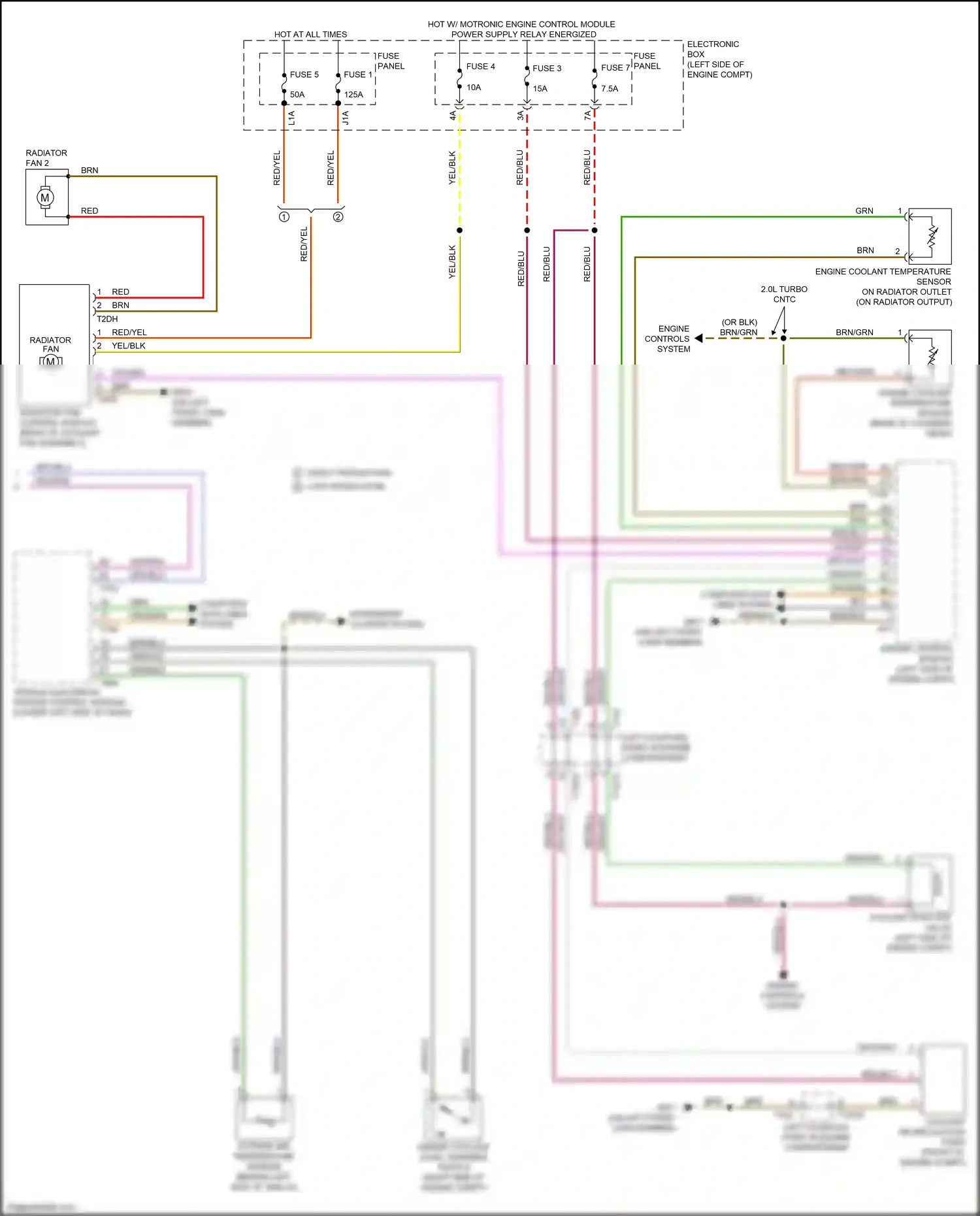 Wiring diagram vehicle electrical system control module for Audi TTS 8S (2014-2018) (41 of 43)