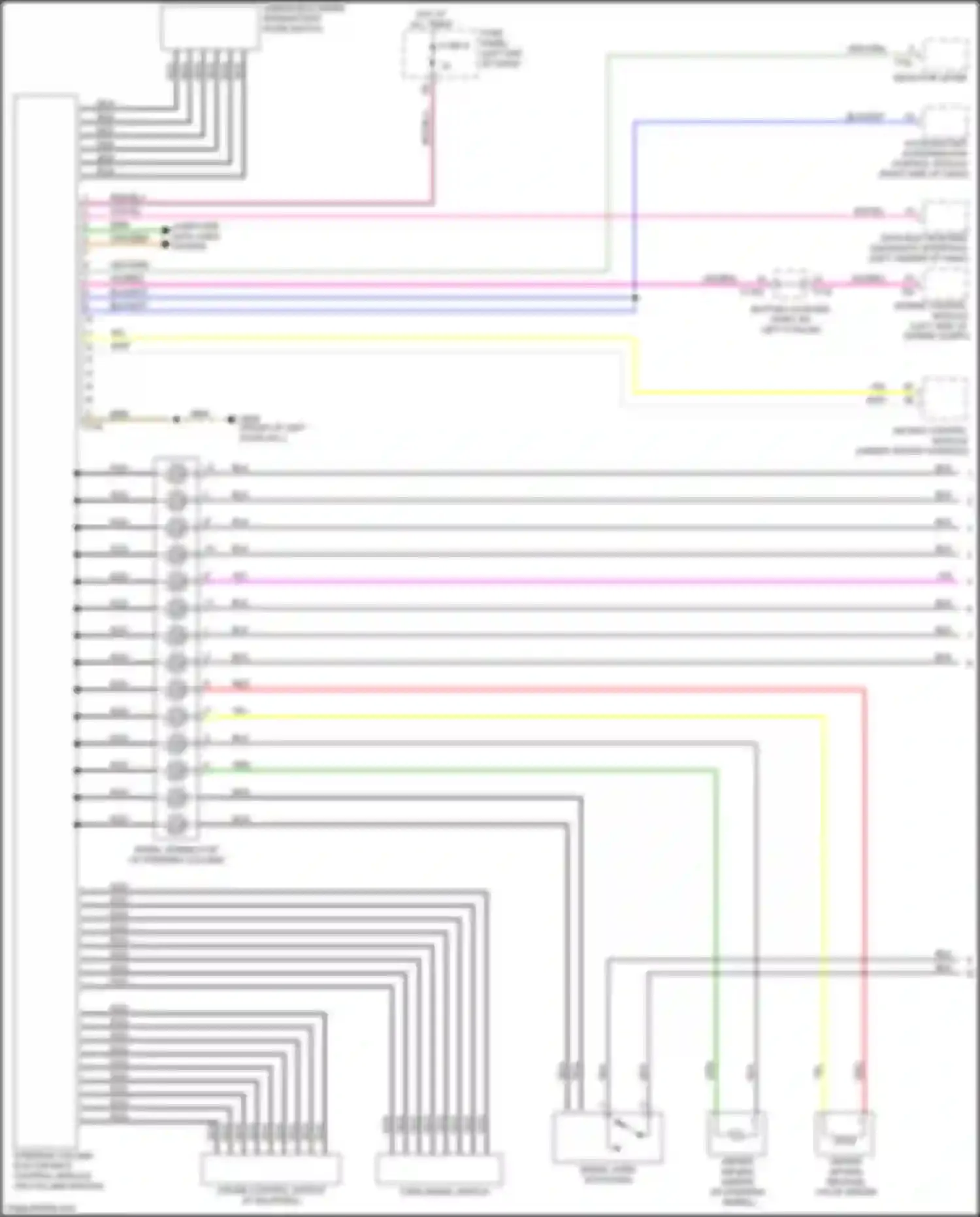 Wiring diagram vio/red for Audi TTS 8S (2014-2018) (9 of 24)