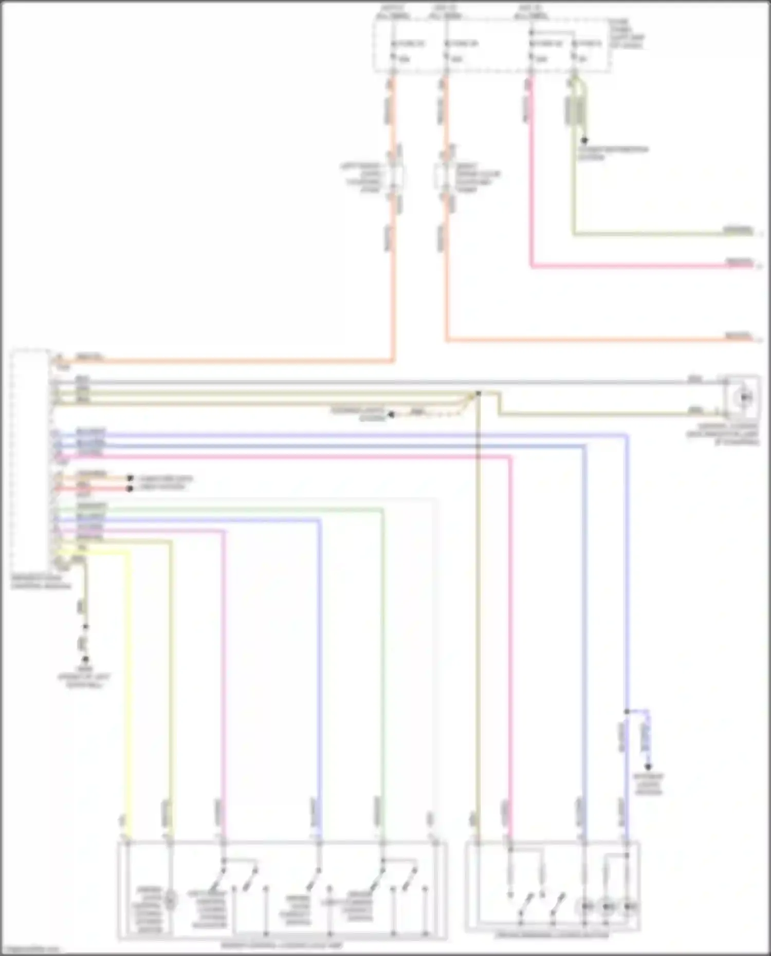 Wiring diagram vio/red for Audi TTS 8S (2014-2018) (5 of 24)