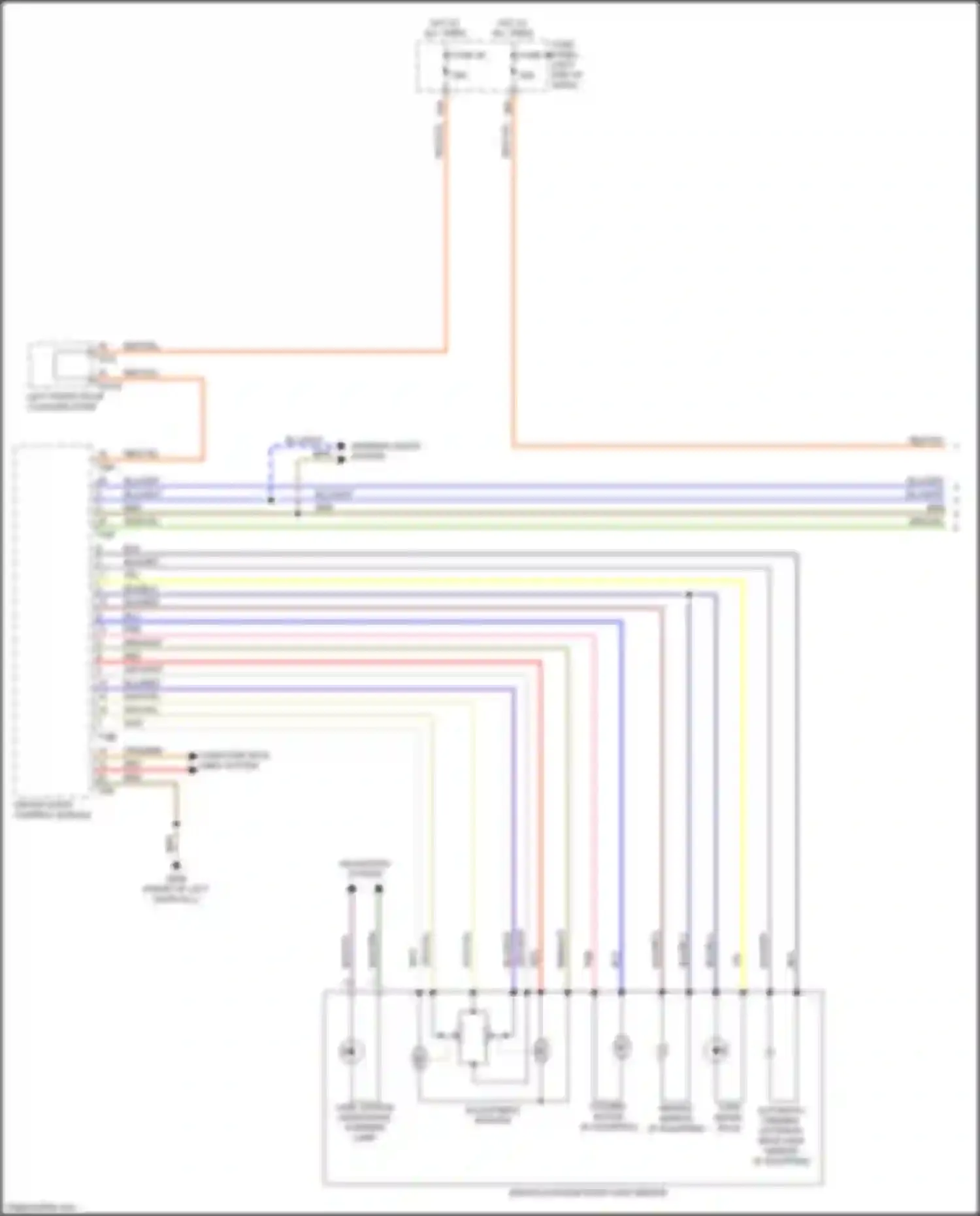 Wiring diagram wht for Audi TTS 8S (2014-2018) (14 of 55)