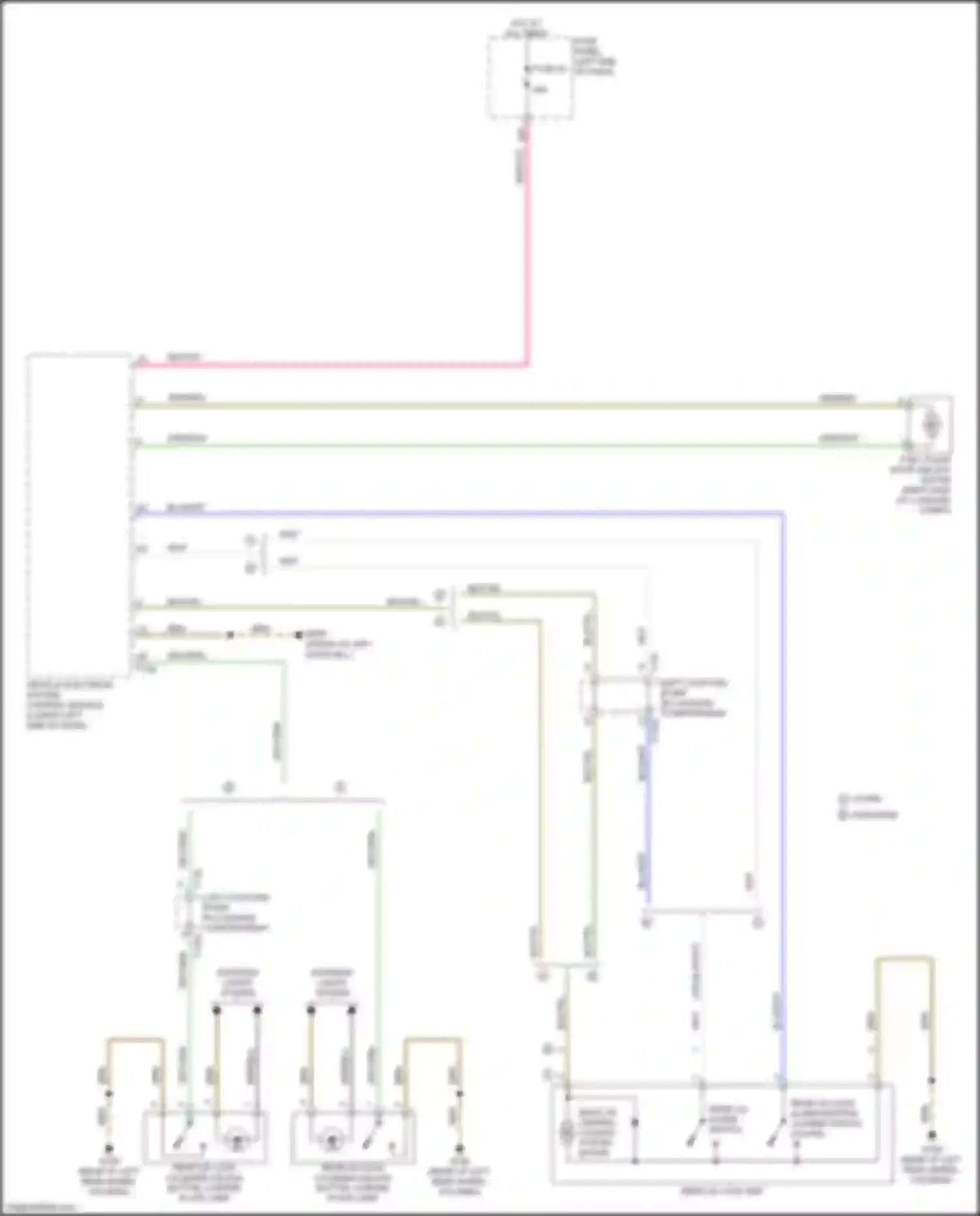 Wiring diagram wht for Audi TTS 8S (2014-2018) (20 of 55)