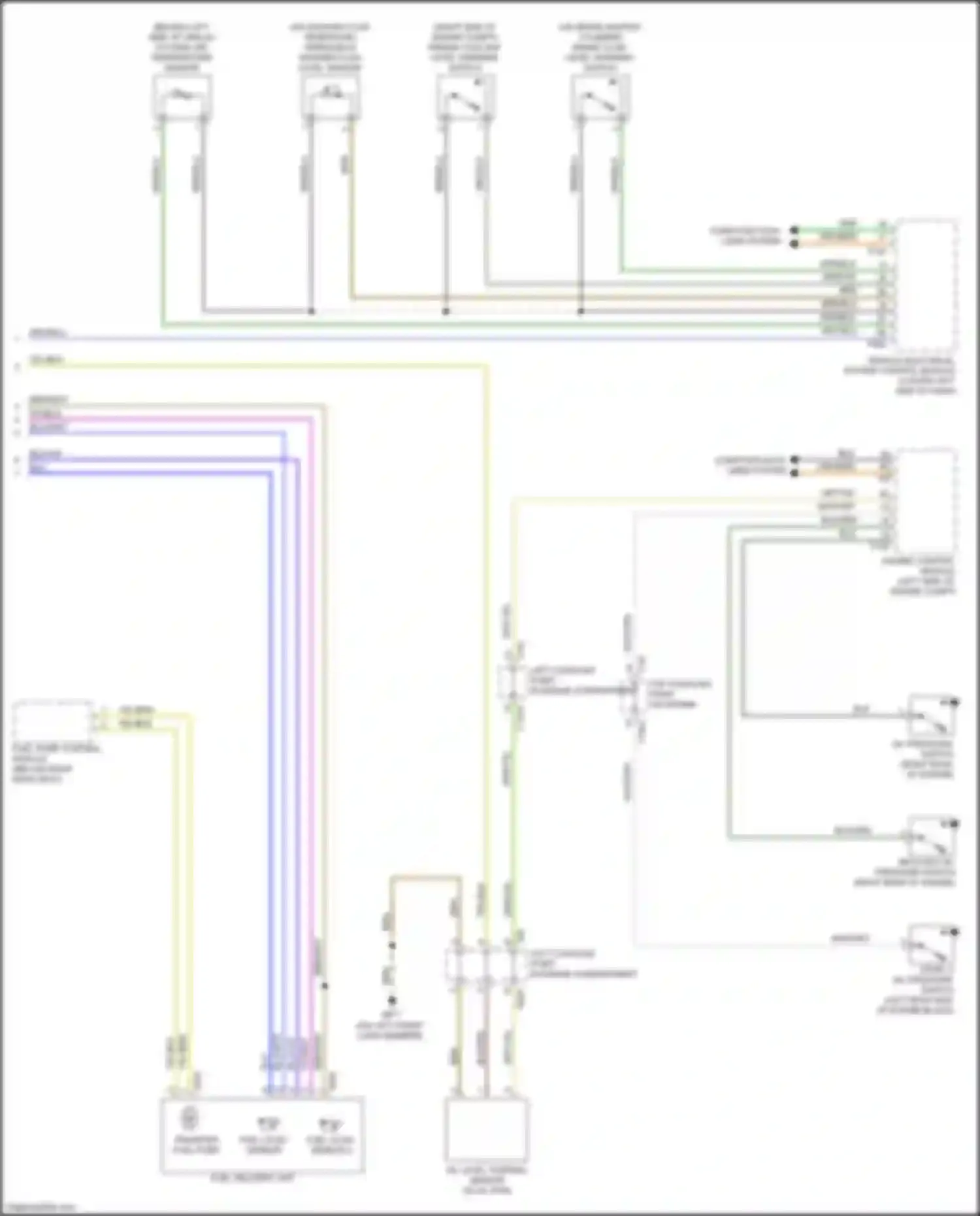 Wiring diagram yel/blk for Audi TTS 8S (2014-2018) (5 of 33)