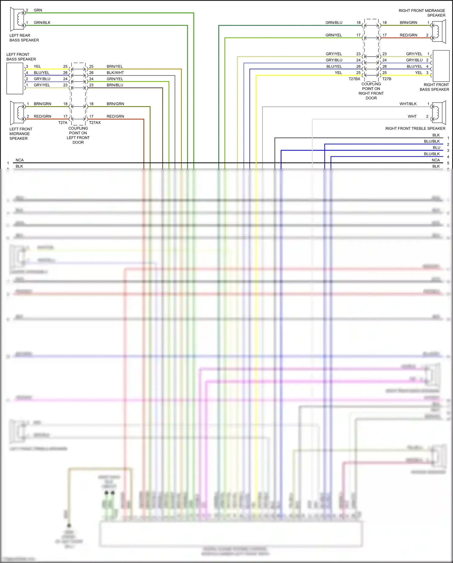 Wiring diagram yel/blu for Audi TTS 8S (2014-2018) (9 of 18)