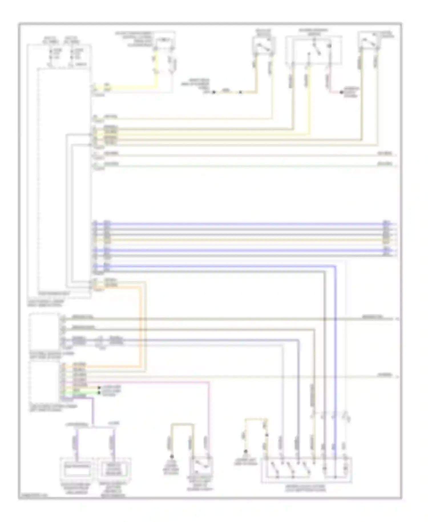 1 series BMW E81/E82/E87/E88 facelift 2 (2011-2014): Anti-theft circuit (1 of 3)