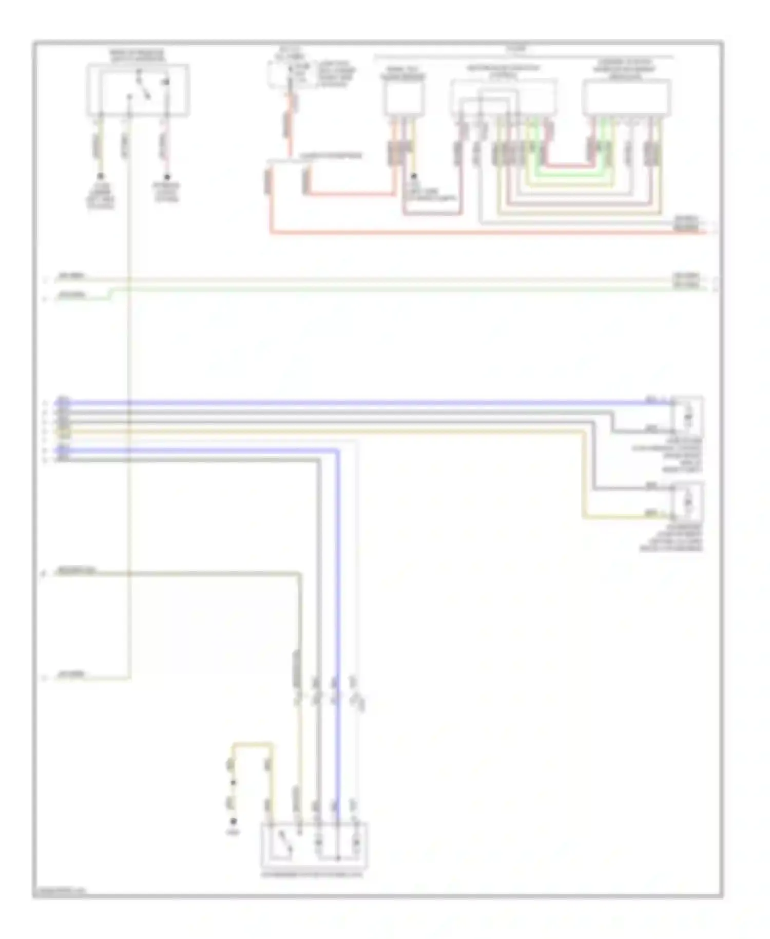 1 series BMW E81/E82/E87/E88 facelift 2 (2011-2014): Anti-theft circuit (2 of 3)