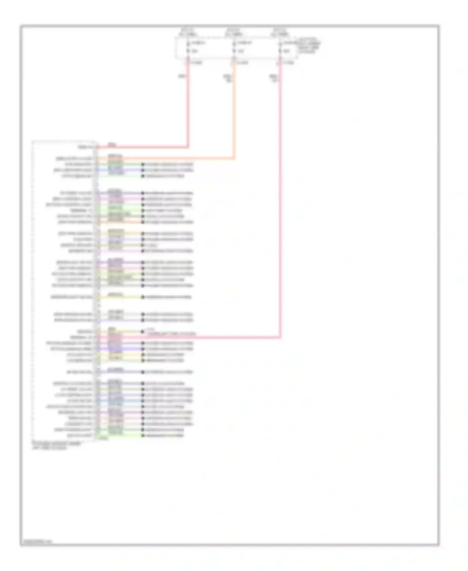 1 series BMW E81/E82/E87/E88 facelift 2 (2011-2014): Body control modules circuit (2 of 2)