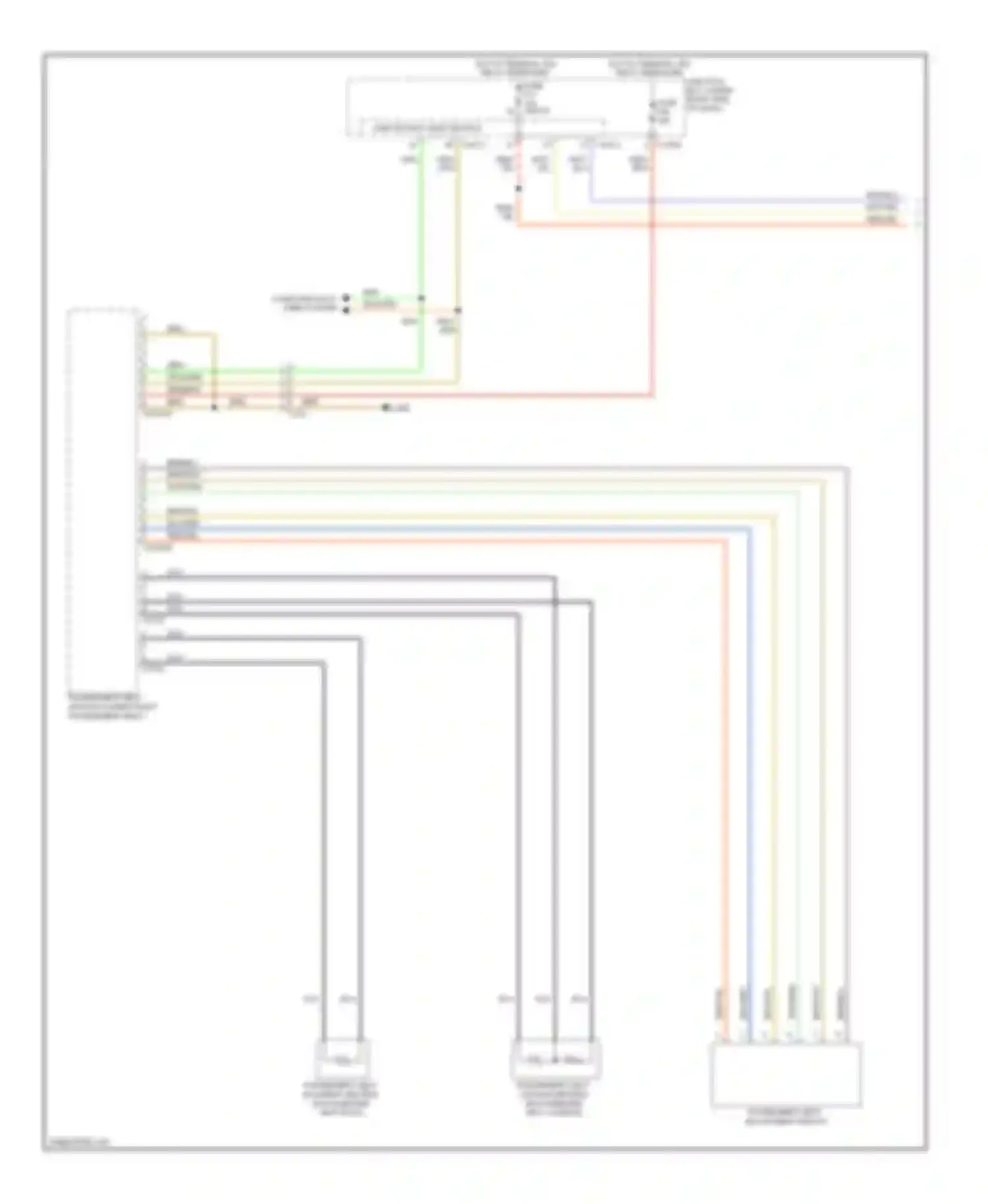 1 series BMW E81/E82/E87/E88 facelift 2 (2011-2014): Passenger"s memory seat circuit (1 of 2)