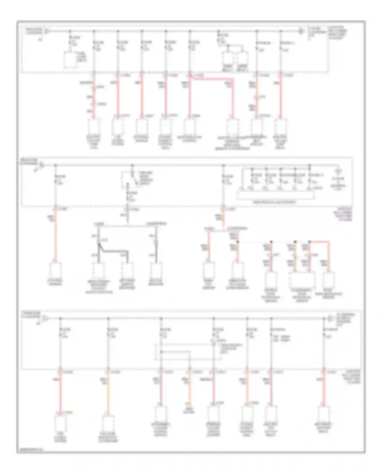 1 series BMW E81/E82/E87/E88 facelift 2 (2011-2014): Power distribution circuit (2 of 5)