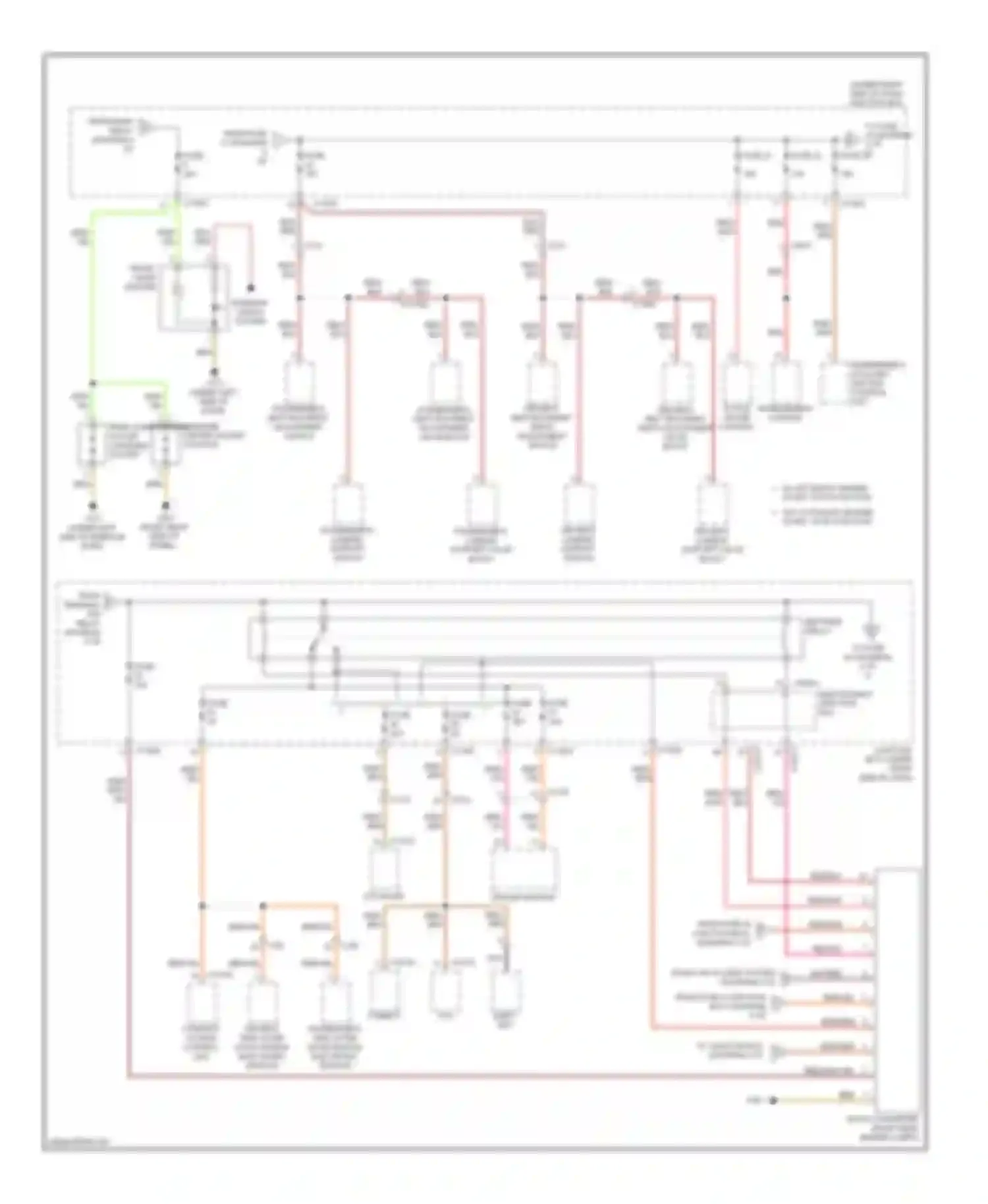 1 series BMW E81/E82/E87/E88 facelift 2 (2011-2014): Power distribution circuit (5 of 5)