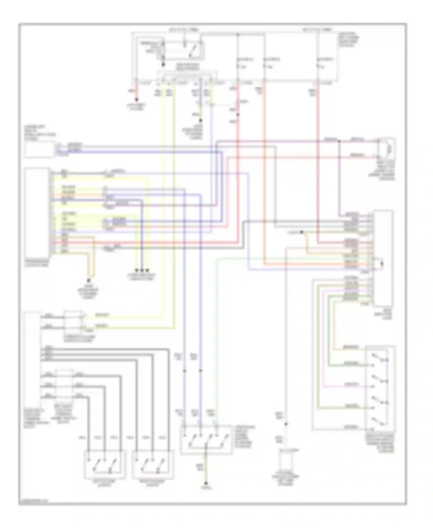 1 series BMW E81/E82/E87/E88 facelift 2 (2011-2014): Transmission circuit