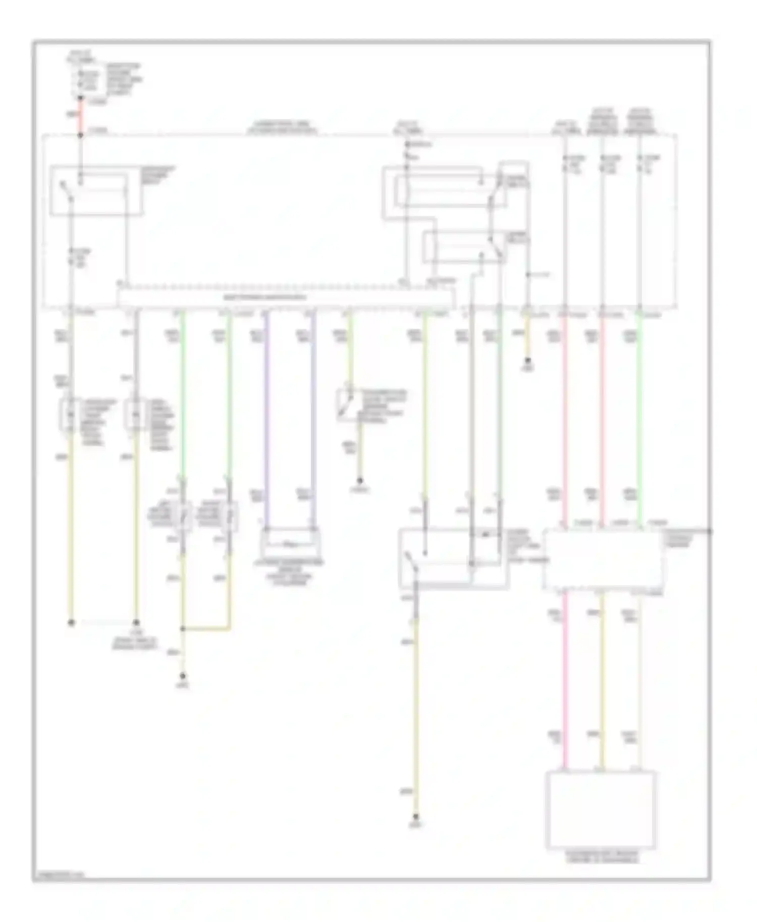 1 series BMW E81/E82/E87/E88 facelift 2 (2011-2014): Wiper/washer circuit
