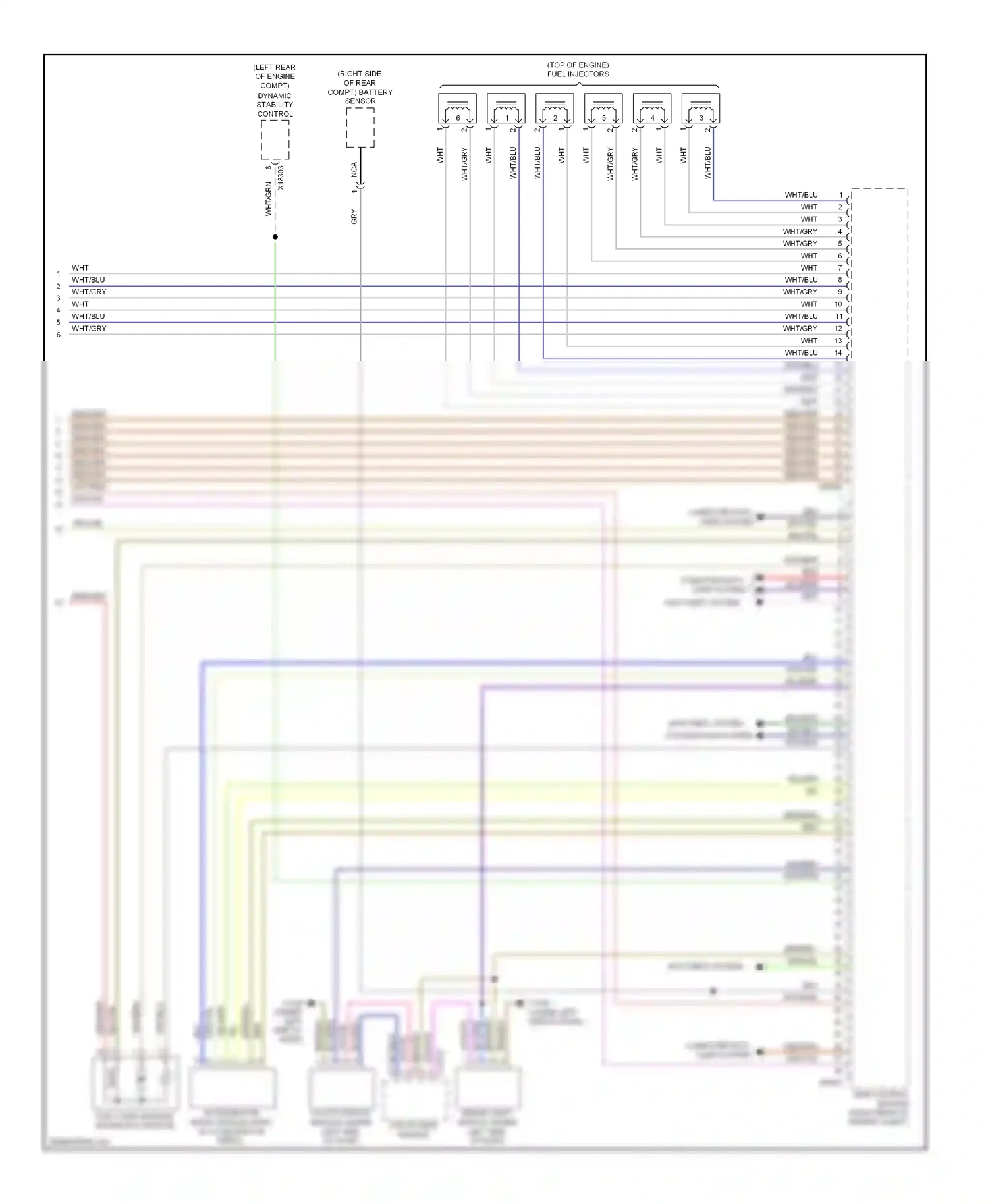BMW 1 series E81/E82/E87/E88 facelift 2 (2011-2014) anti-theft system wiring diagram  (6 of 6)