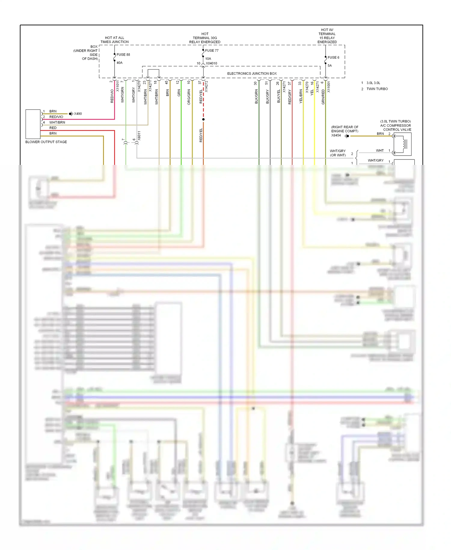 BMW 1 series E81/E82/E87/E88 facelift 2 (2011-2014) blu wiring diagram  (4 of 58)