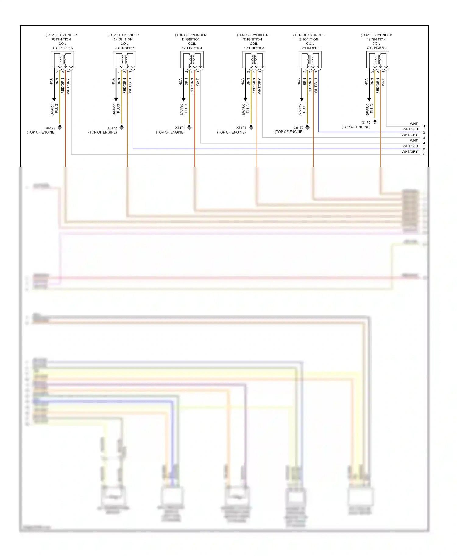 BMW 1 series E81/E82/E87/E88 facelift 2 (2011-2014) blu wiring diagram  (57 of 58)