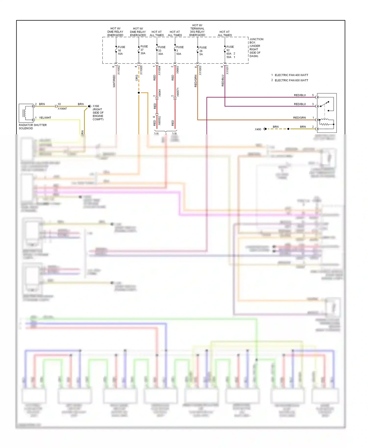 BMW 1 series E81/E82/E87/E88 facelift 2 (2011-2014) blu wiring diagram  (5 of 58)