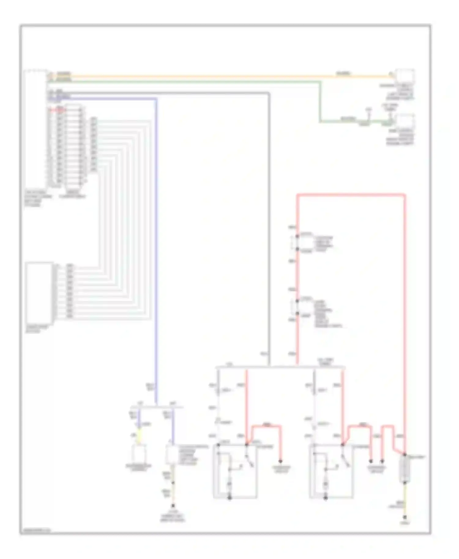 Wiring diagram blu/blk for BMW 1 series E81/E82/E87/E88 facelift 2 (2011-2014) (26 of 31)